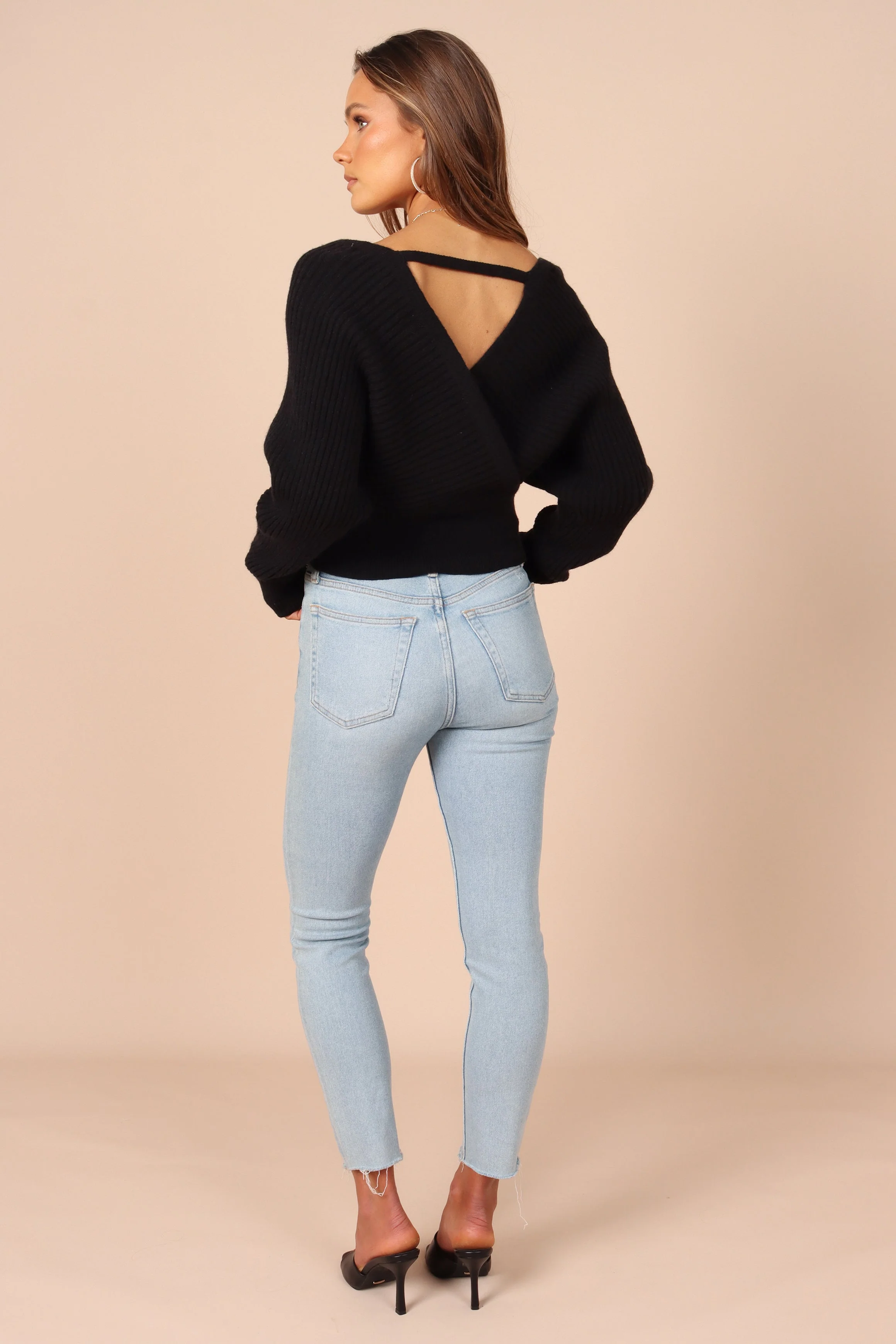 Hilary Knit Sweater - Black - Image 7