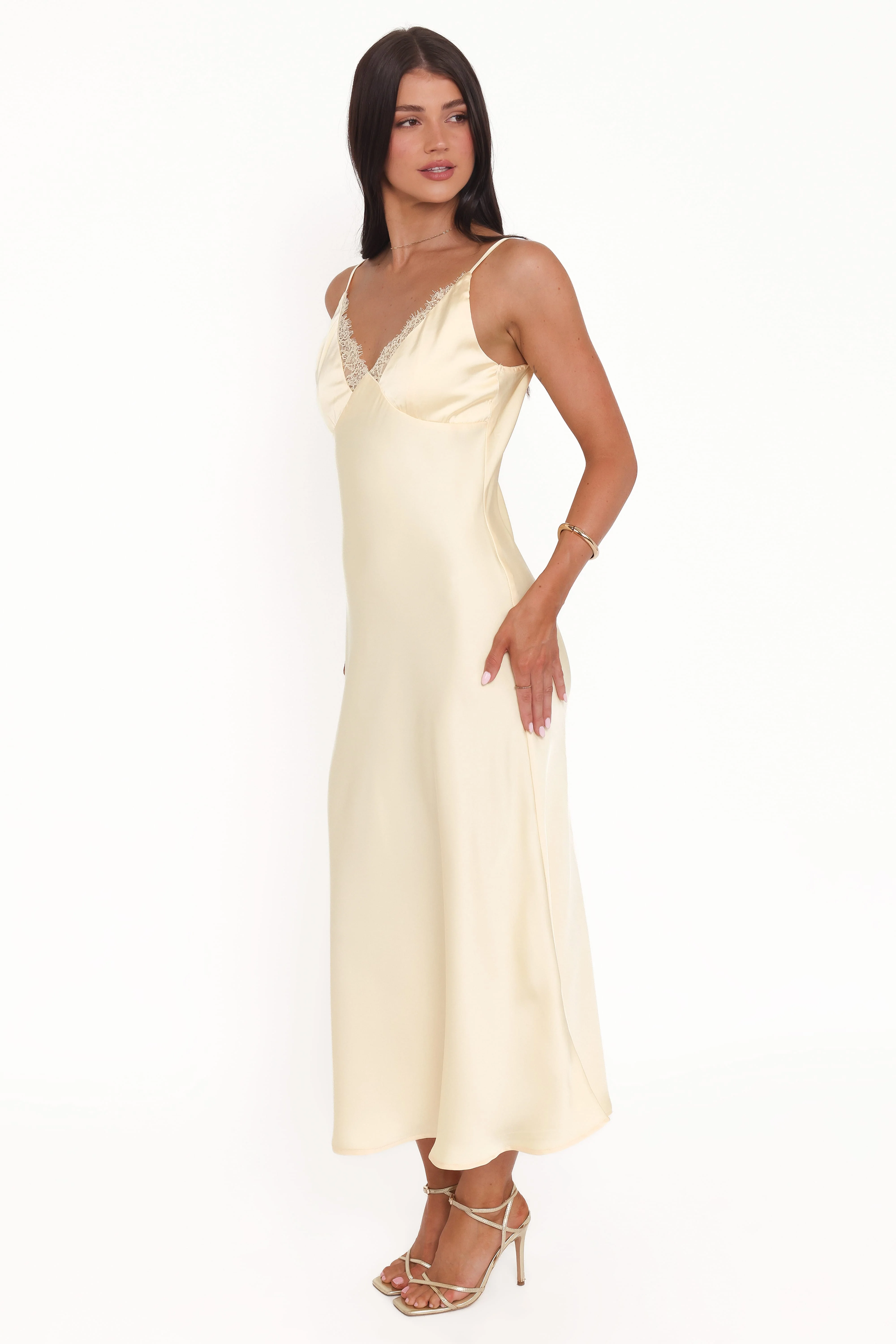 Hobi Midi Dress - Butter Yellow - Image 3