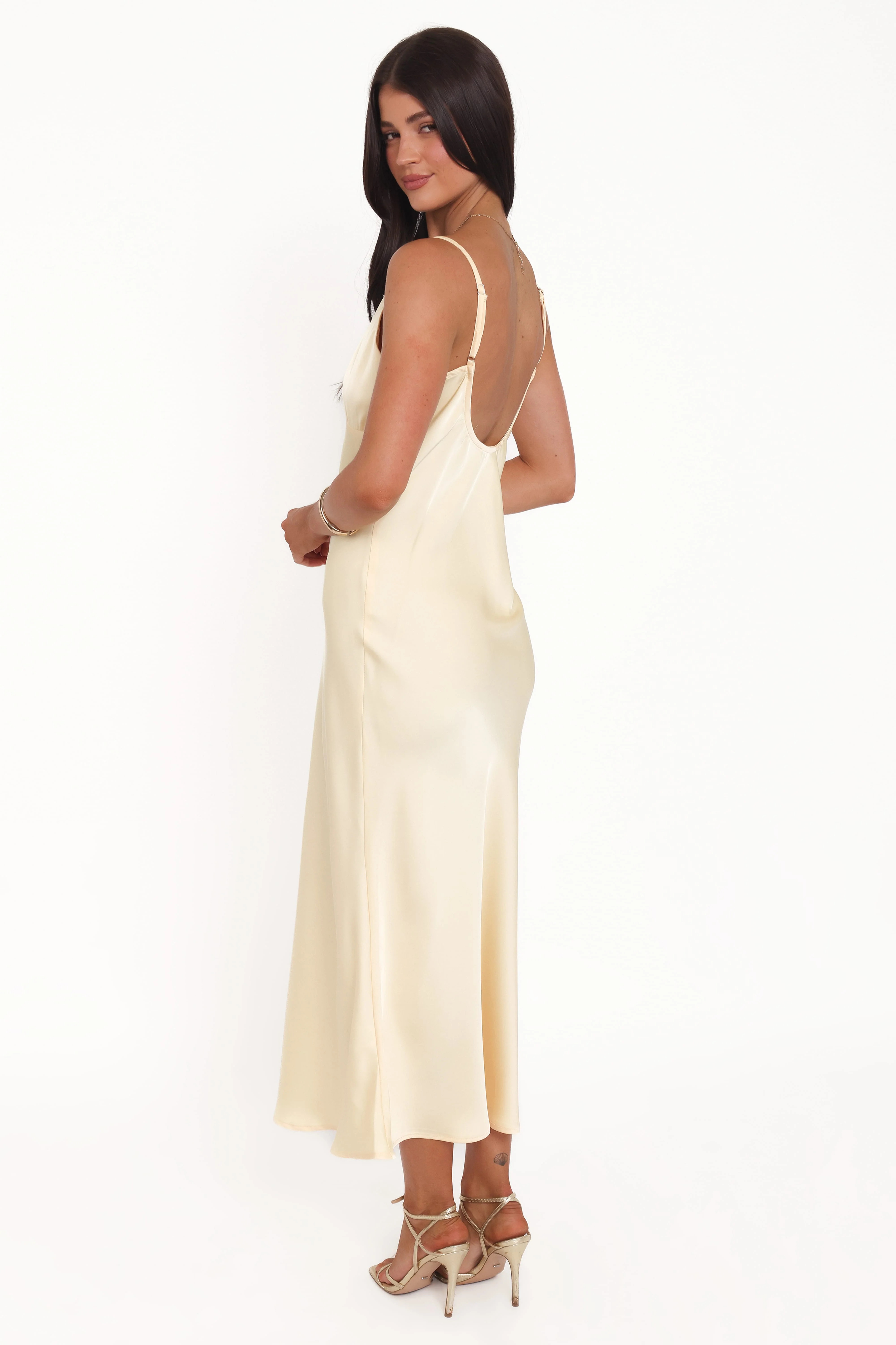 Hobi Midi Dress - Butter Yellow - Image 4