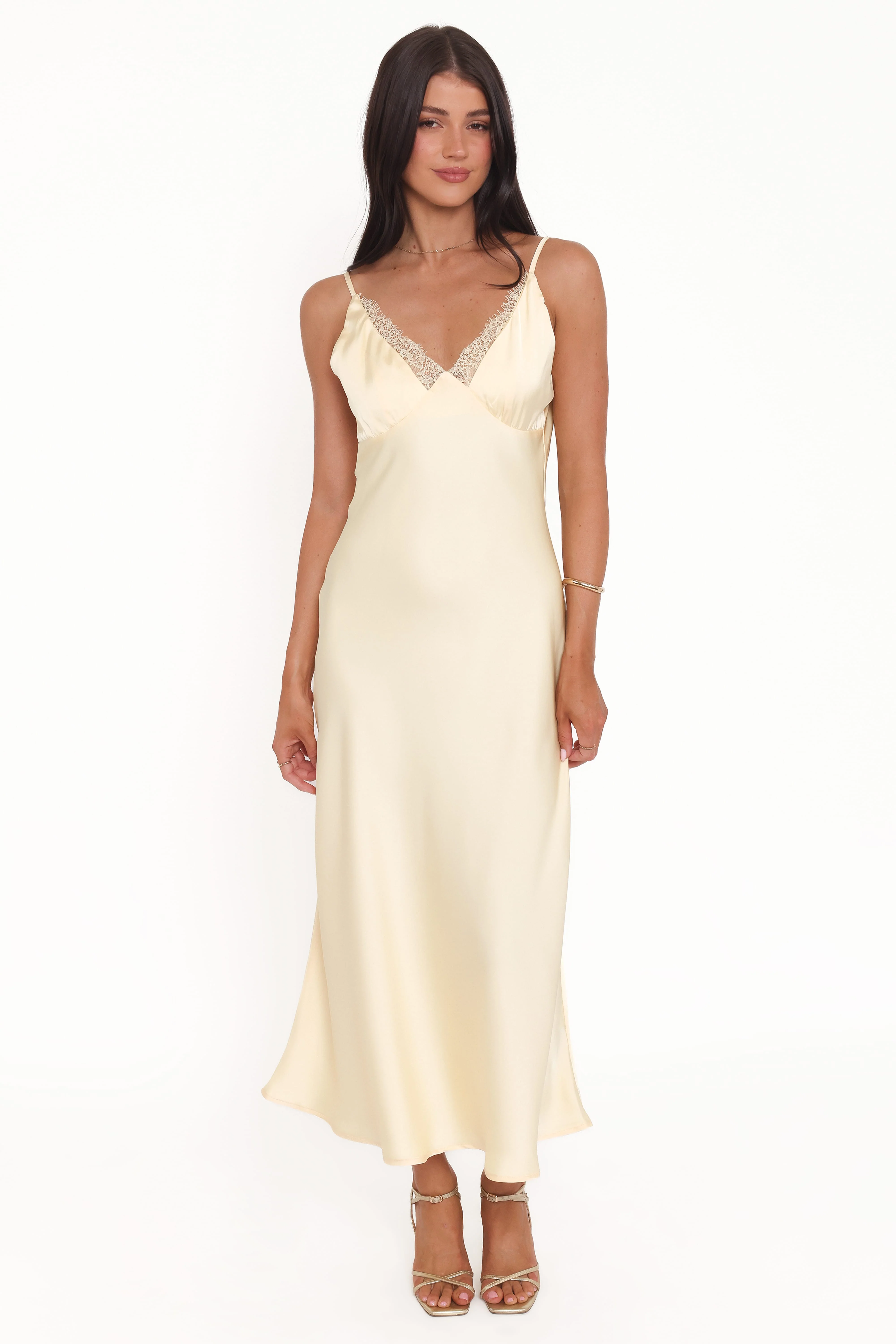 Hobi Midi Dress - Butter Yellow - Image 5