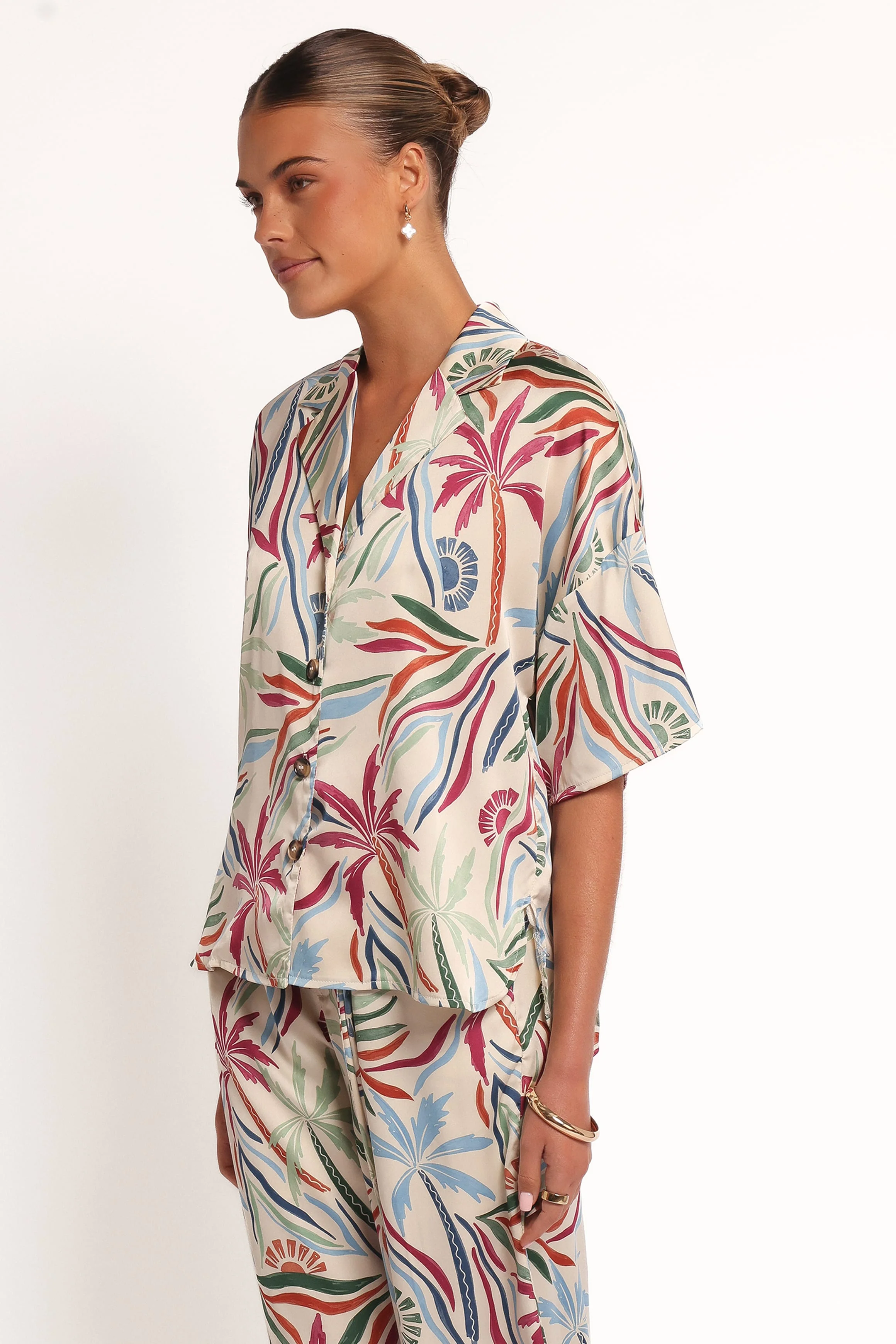 Illoura Short Sleeve Shirt - Tahitian Tide - Image 4