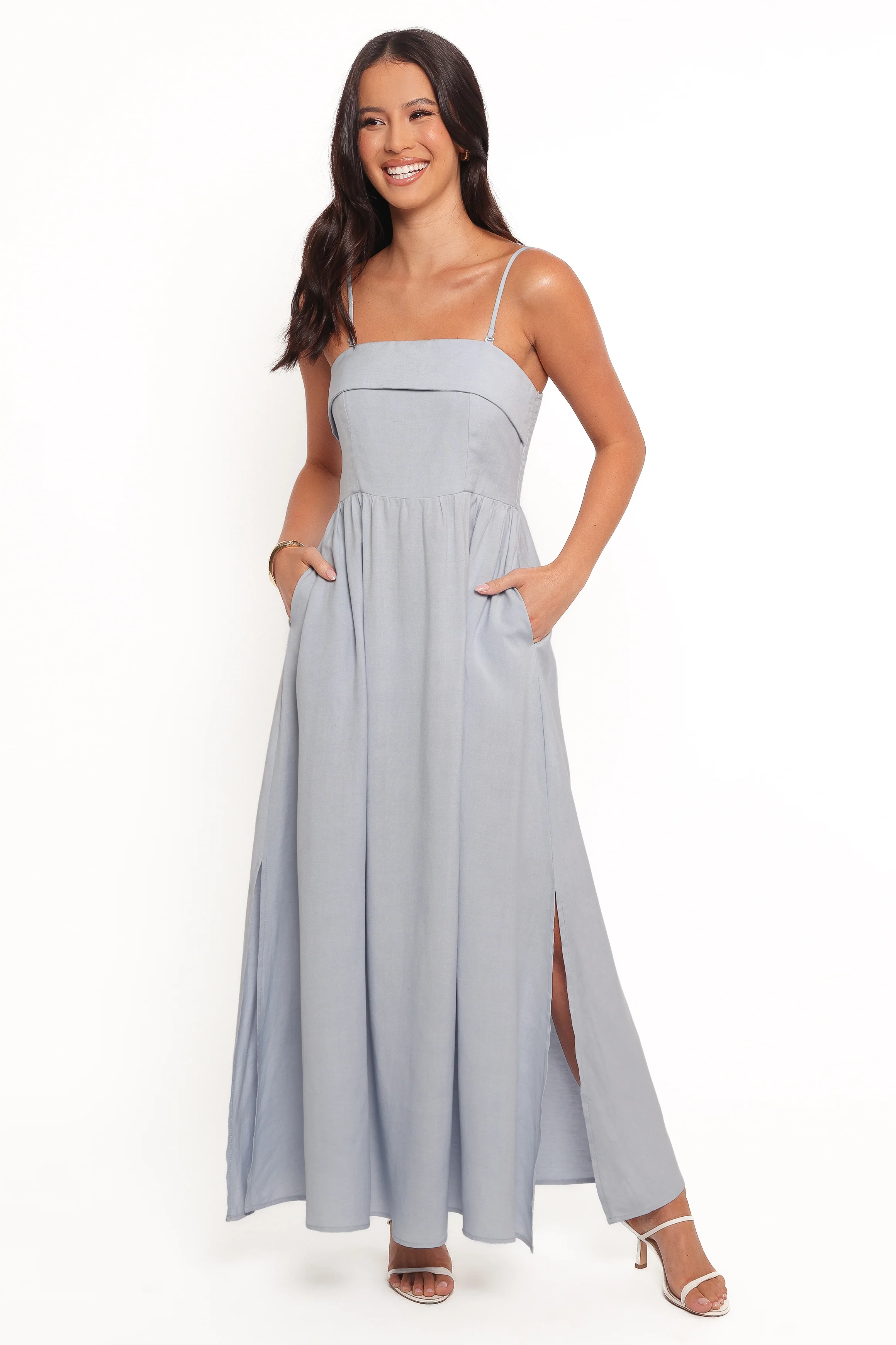 Imogen Midi Dress - Blue - Image 2