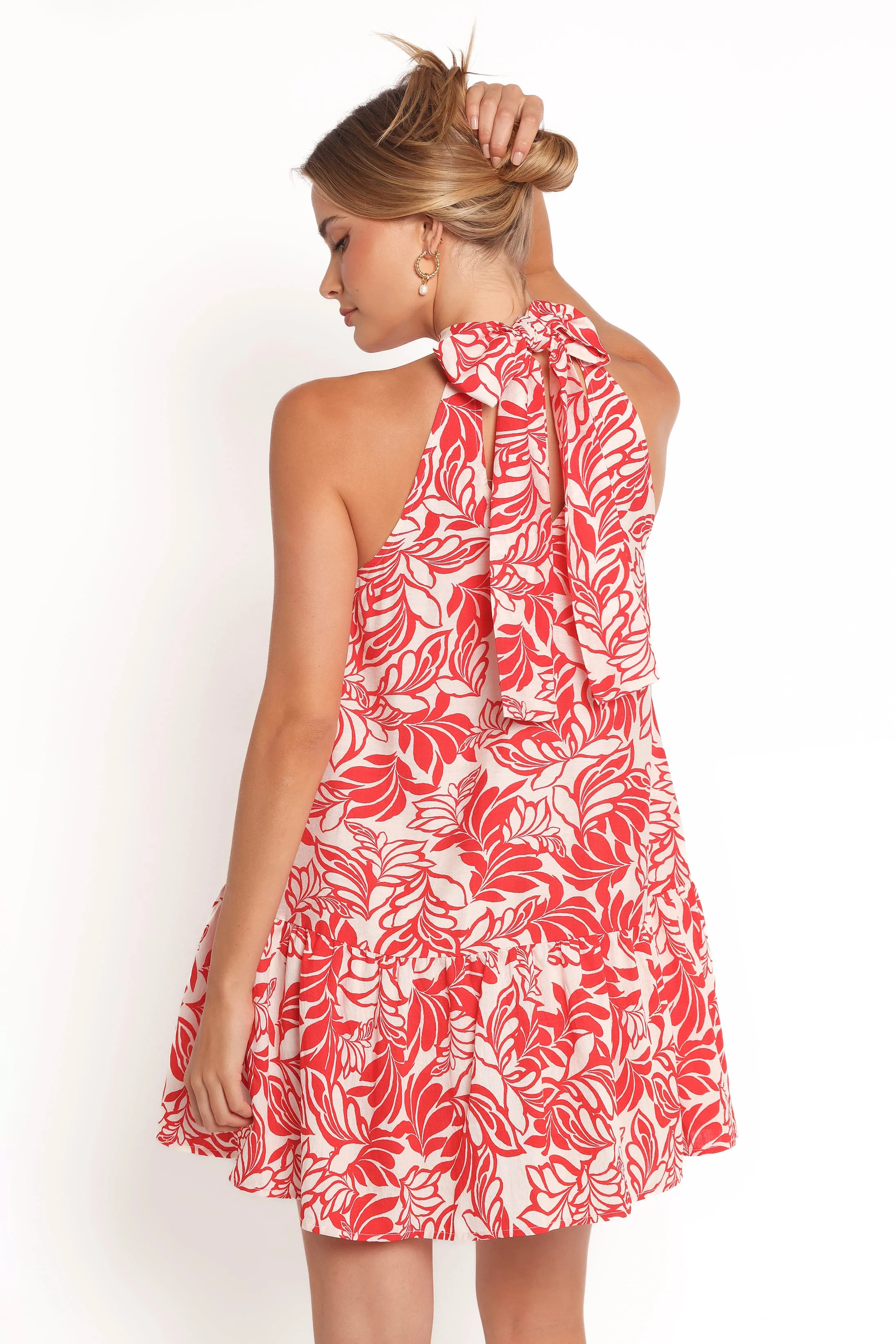 Inara Mini Dress - Red - Image 3