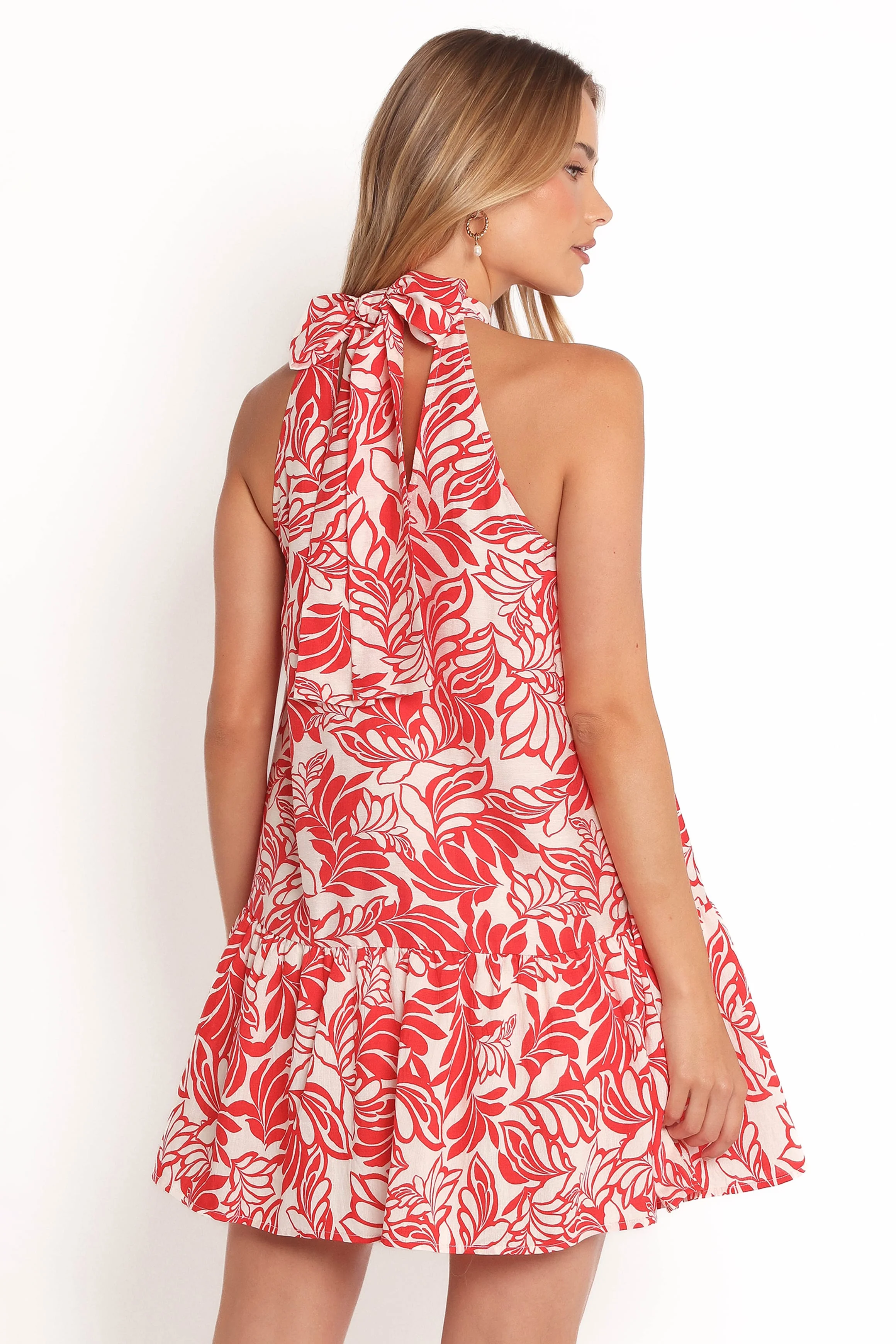 Inara Mini Dress - Red - Image 4