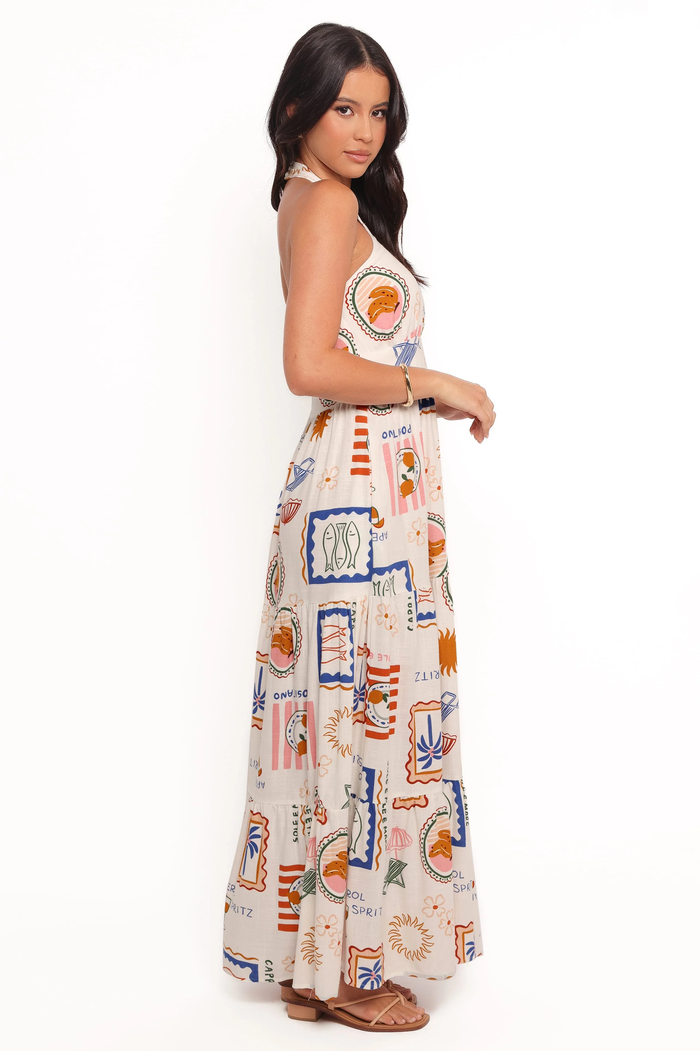 Jelena Maxi Dress - Ocean Oasis - Image 5