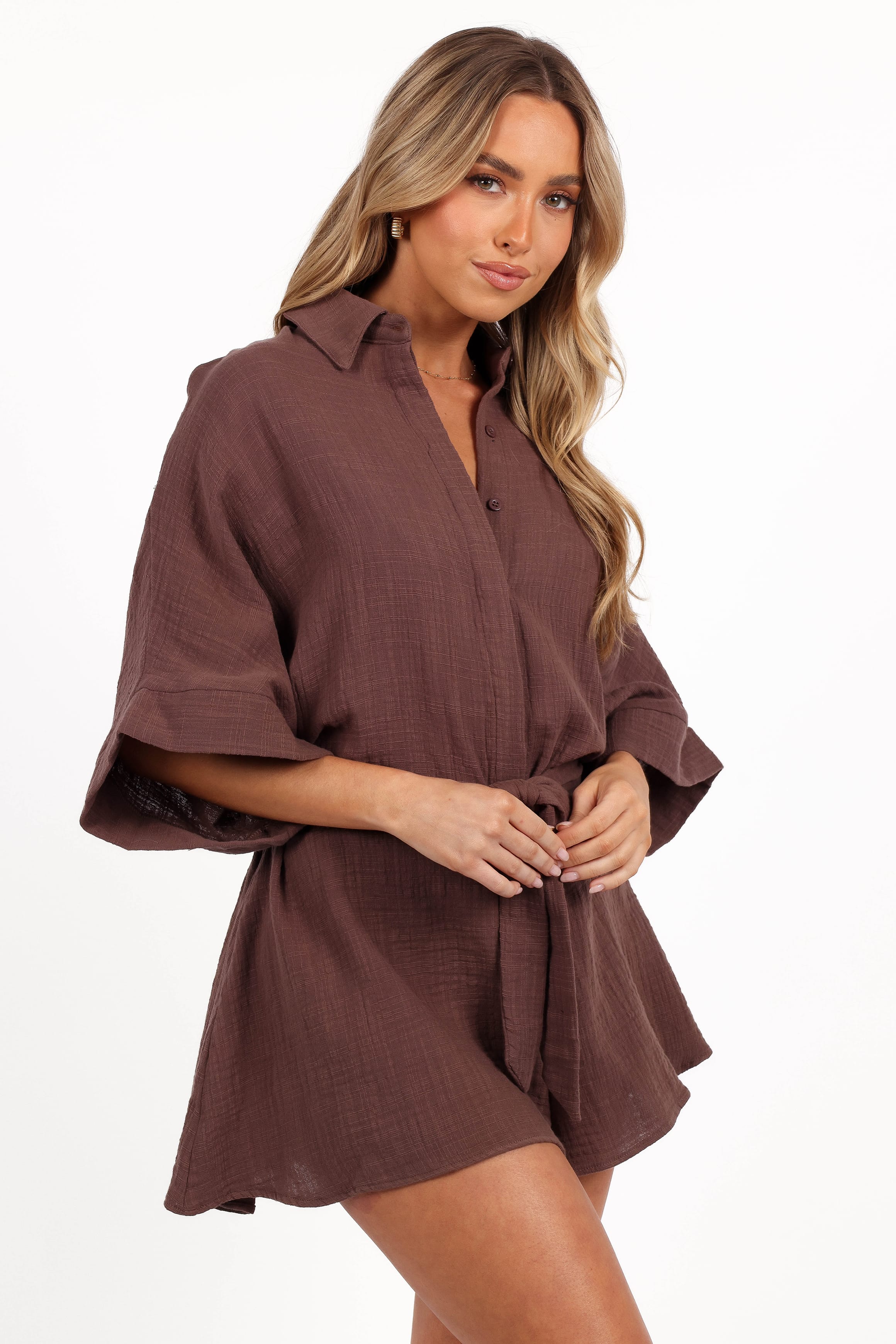 Jemmy Romper - Chocolate Brown - Image 7