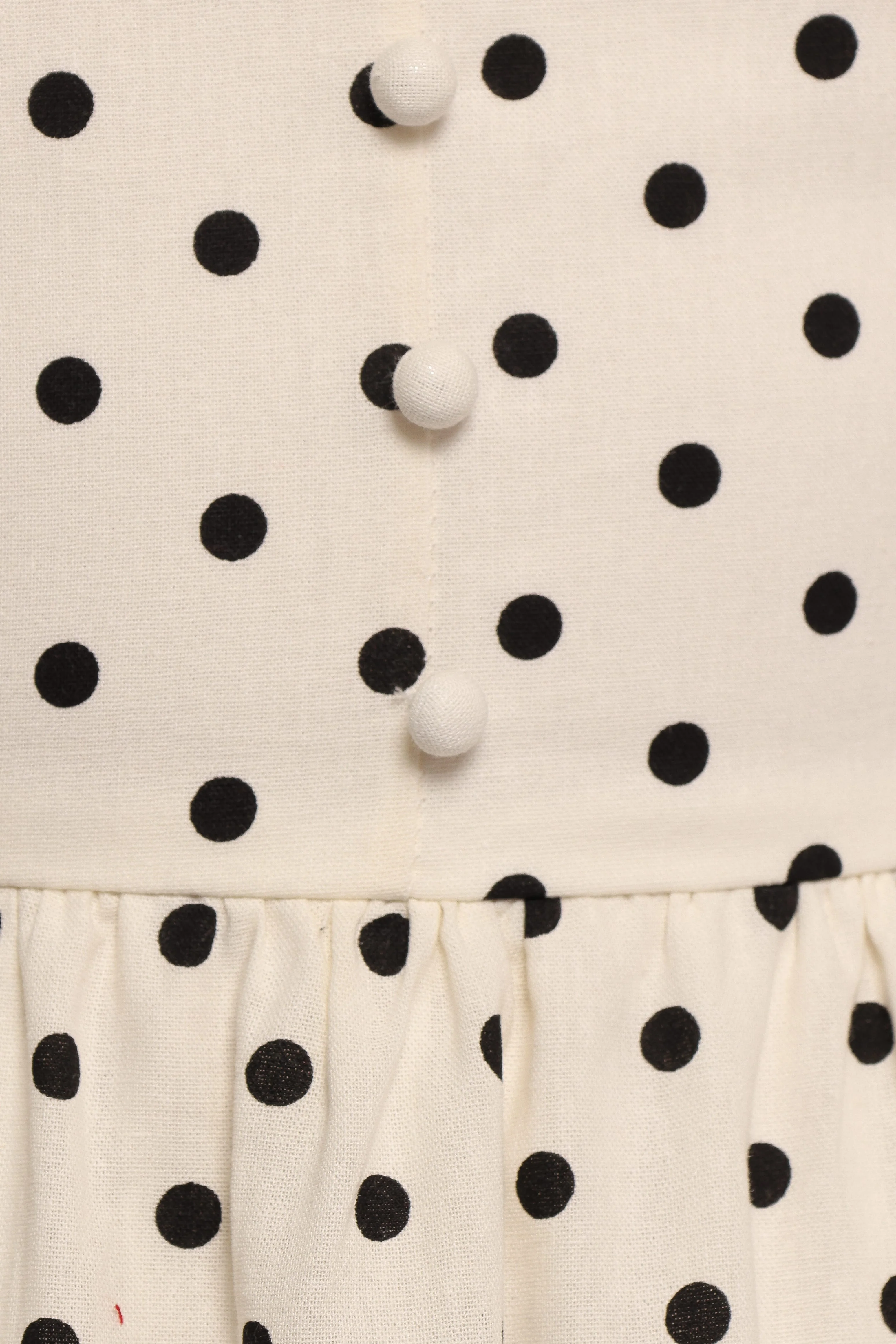 Jenni Maxi Dress - White Polka Dot - Image 8