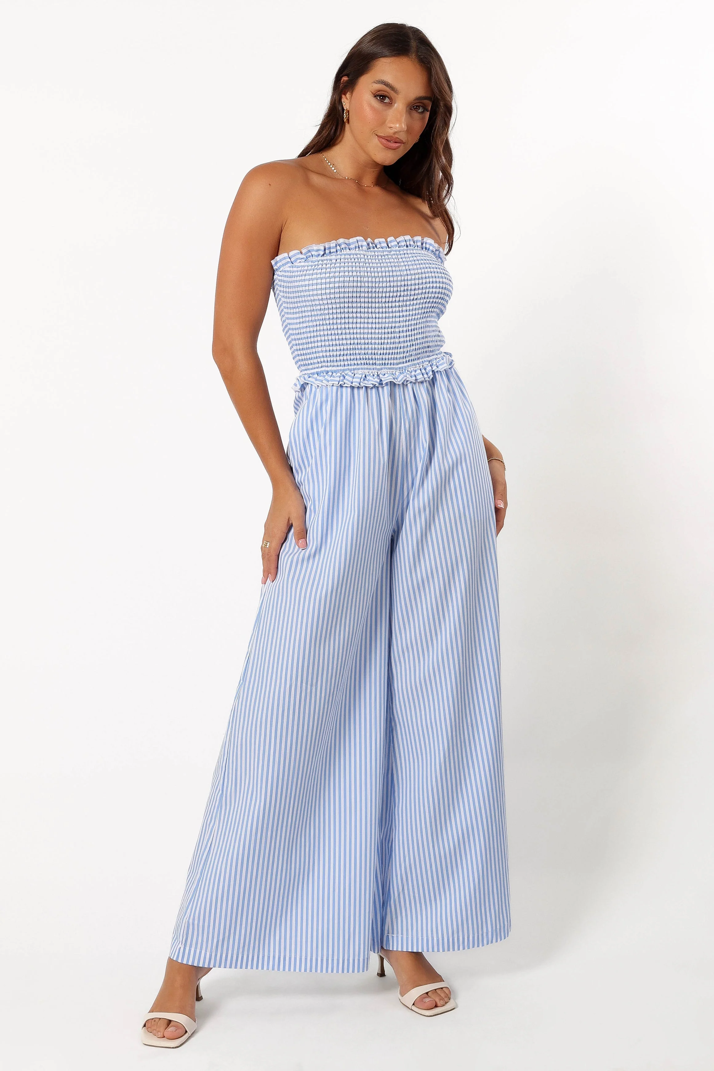 Jones Jumpsuit - Blue Stripe - Image 2