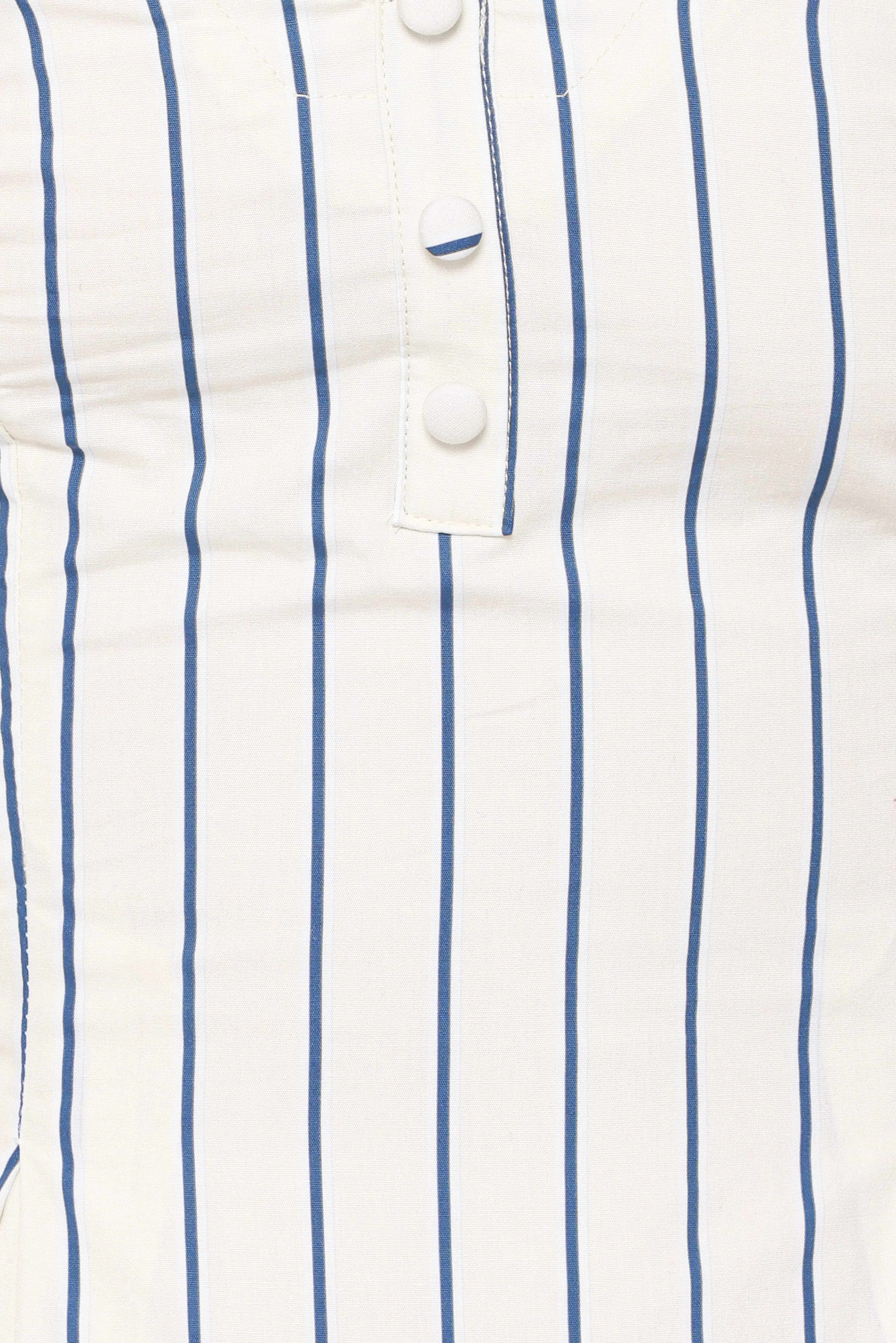 Jordin Maxi Dress - Ivory/Blue Stripe - Image 7