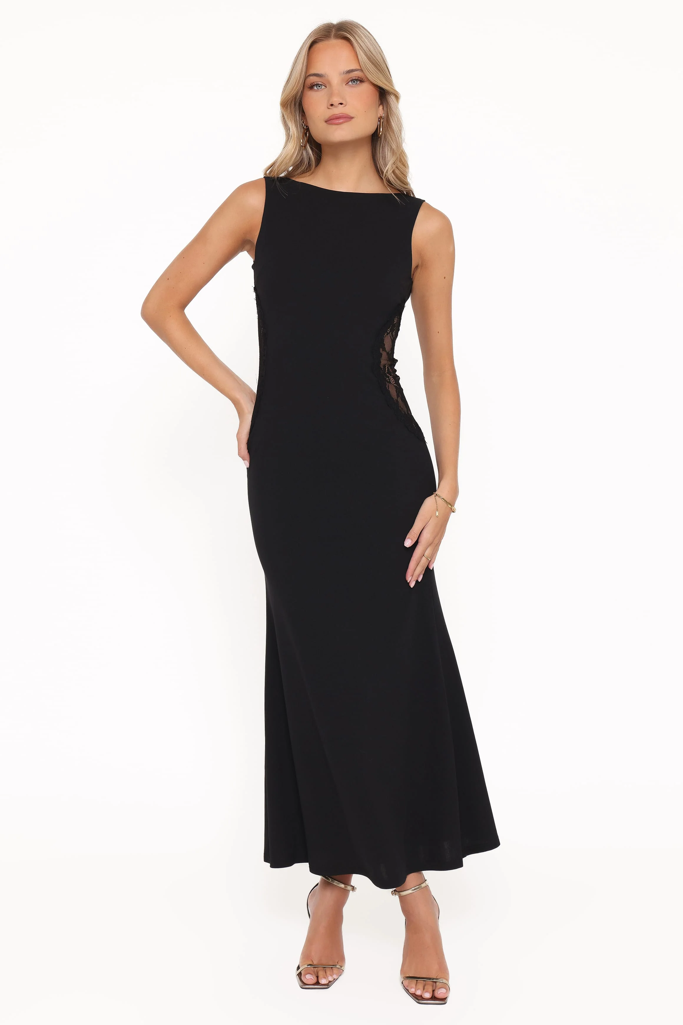 Kadija Maxi Dress - Black - Image 2