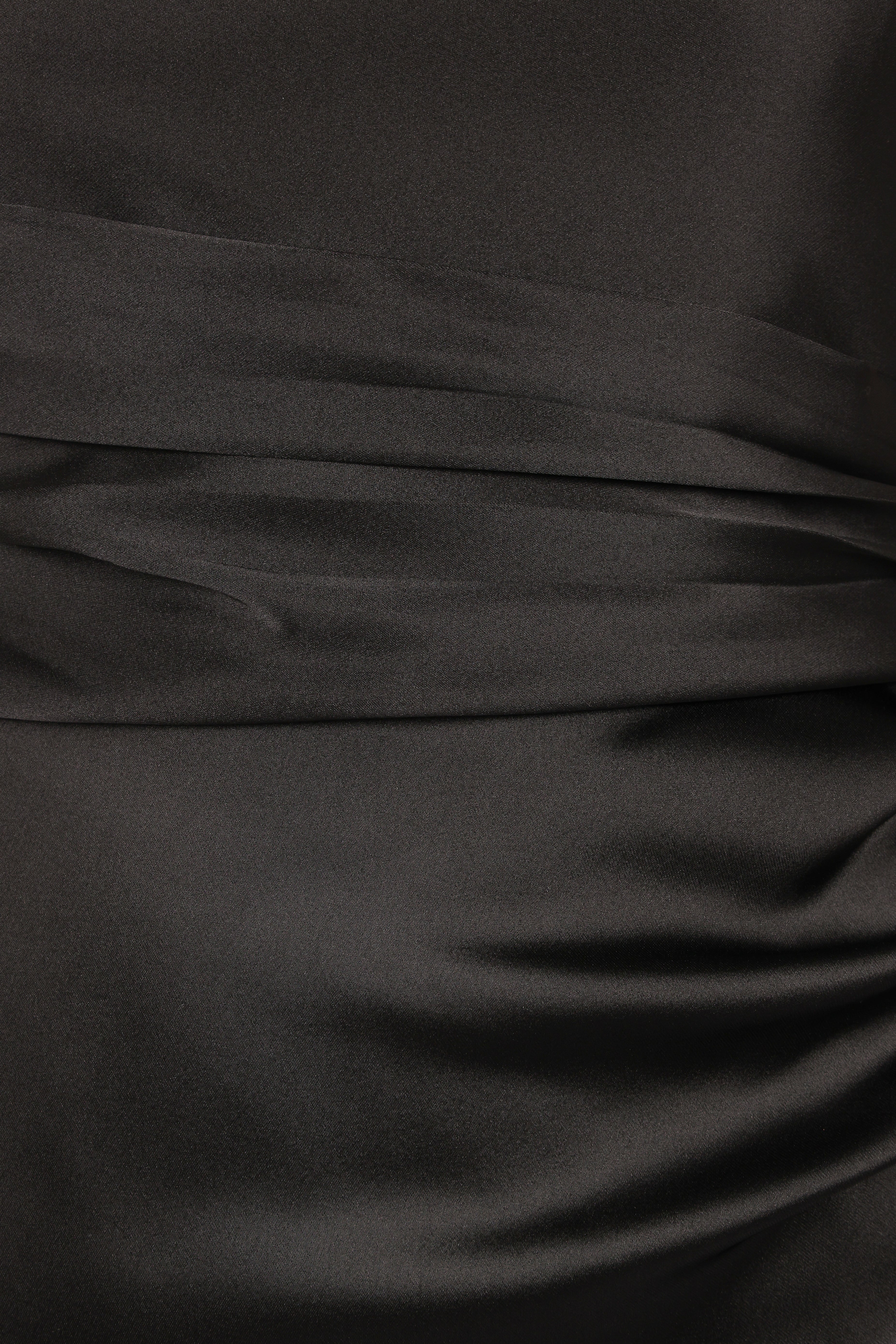 Kara Strapless Maxi Dress - Black - Image 7