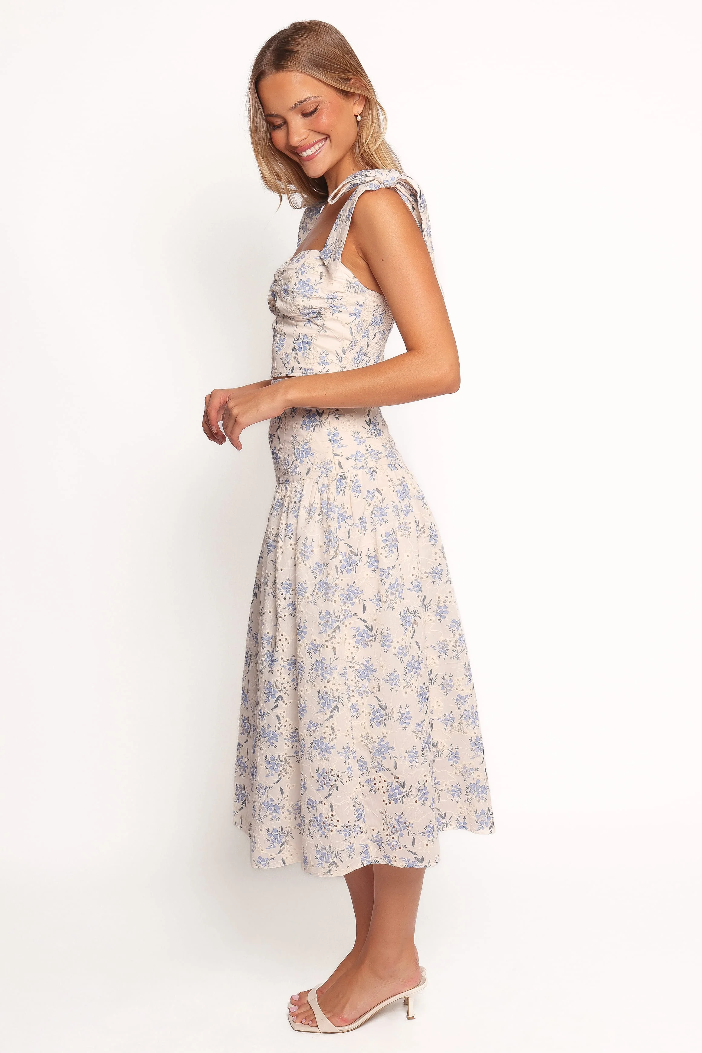 Kara Two Piece Set - Blue Floral - Image 4