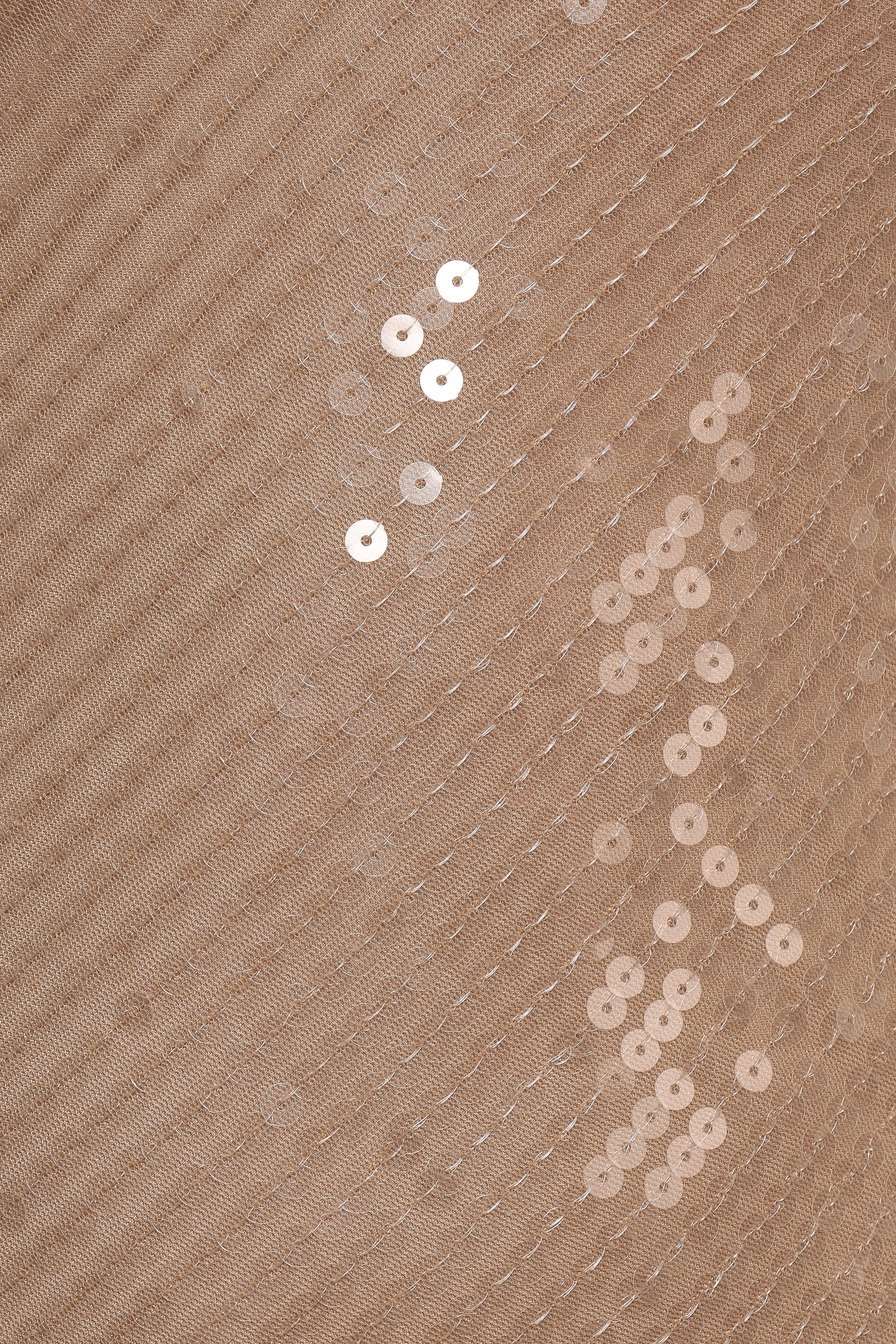 Karley Sequin Maxi Dress - Beige - Image 9