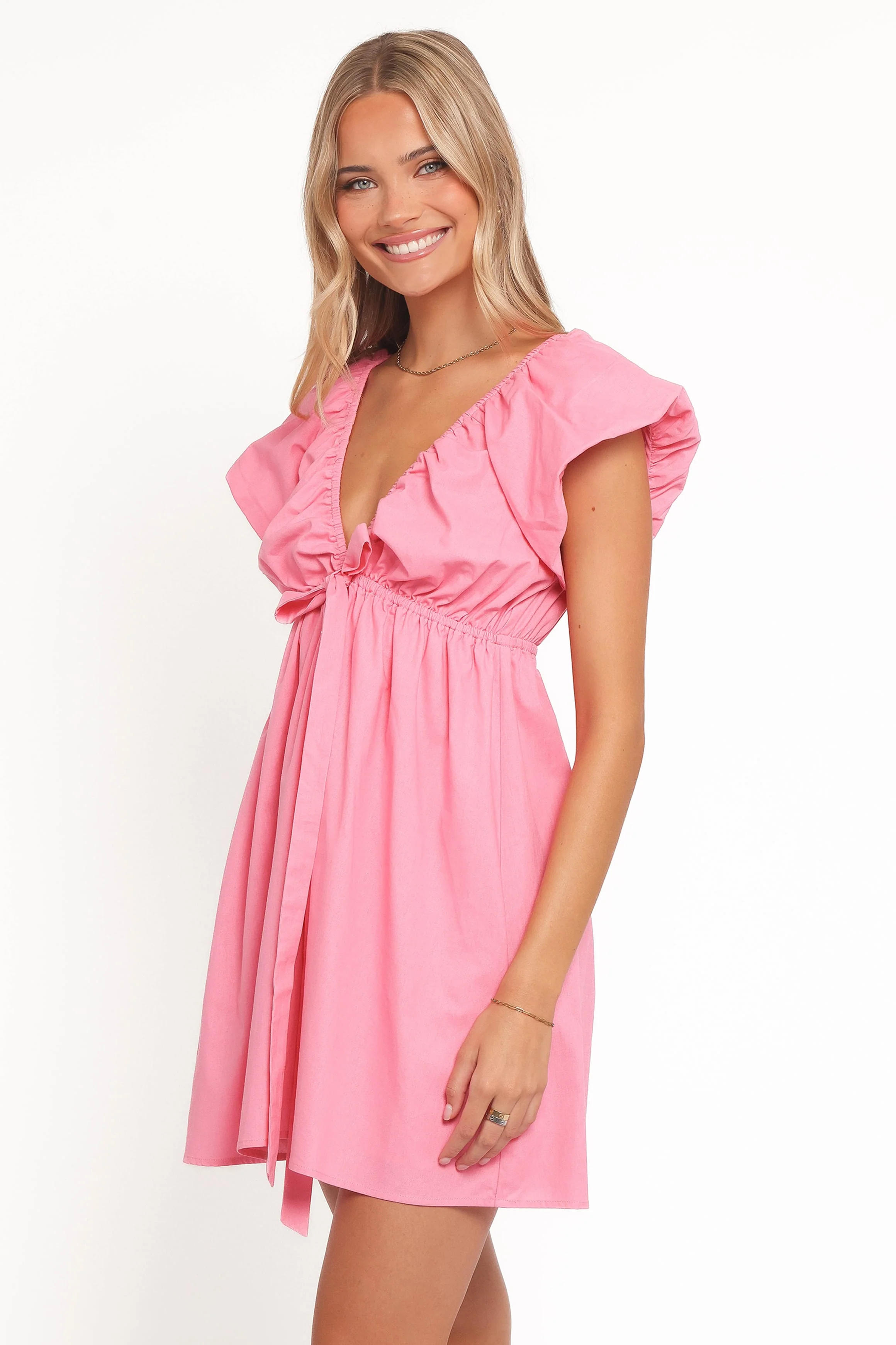 Kathy Mini Dress - Pink - Image 3