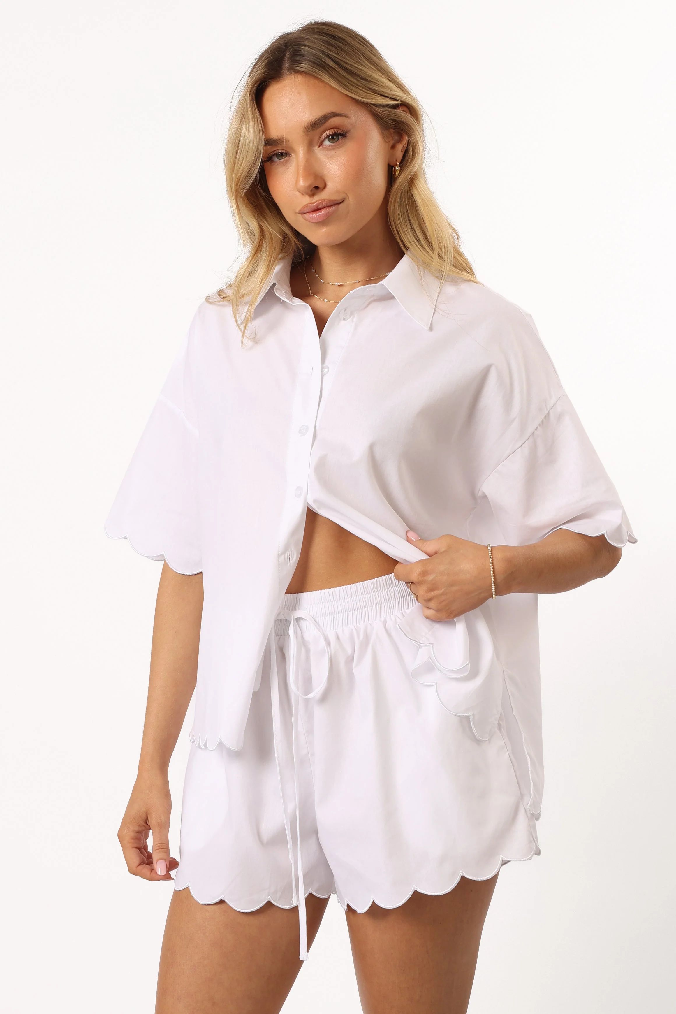 Katy Shorts - White - Image 3