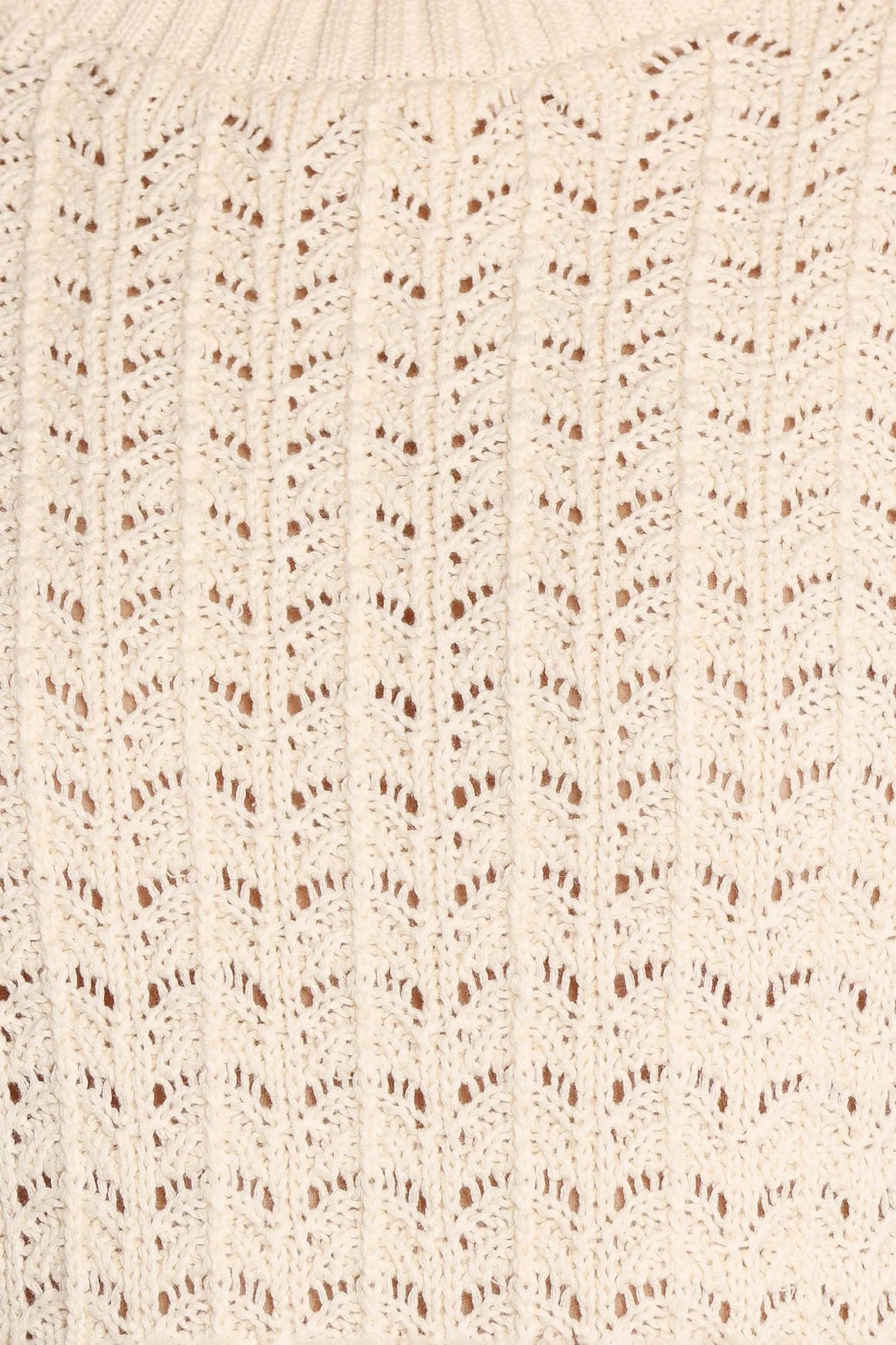 Kaya Tie Back Knit Top - White - Image 9
