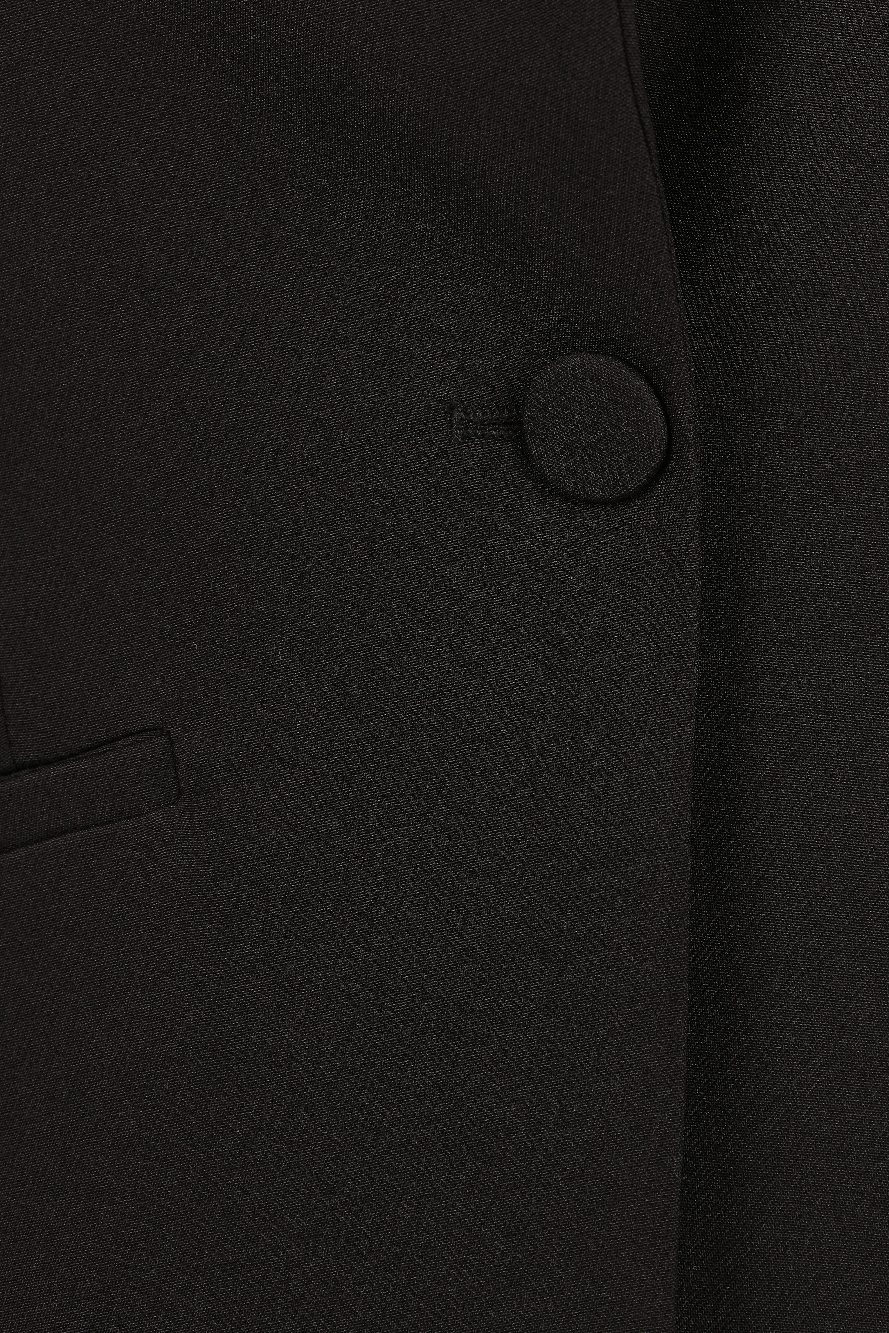 Kelby Slouch Sleeve Blazer - Black - Image 7