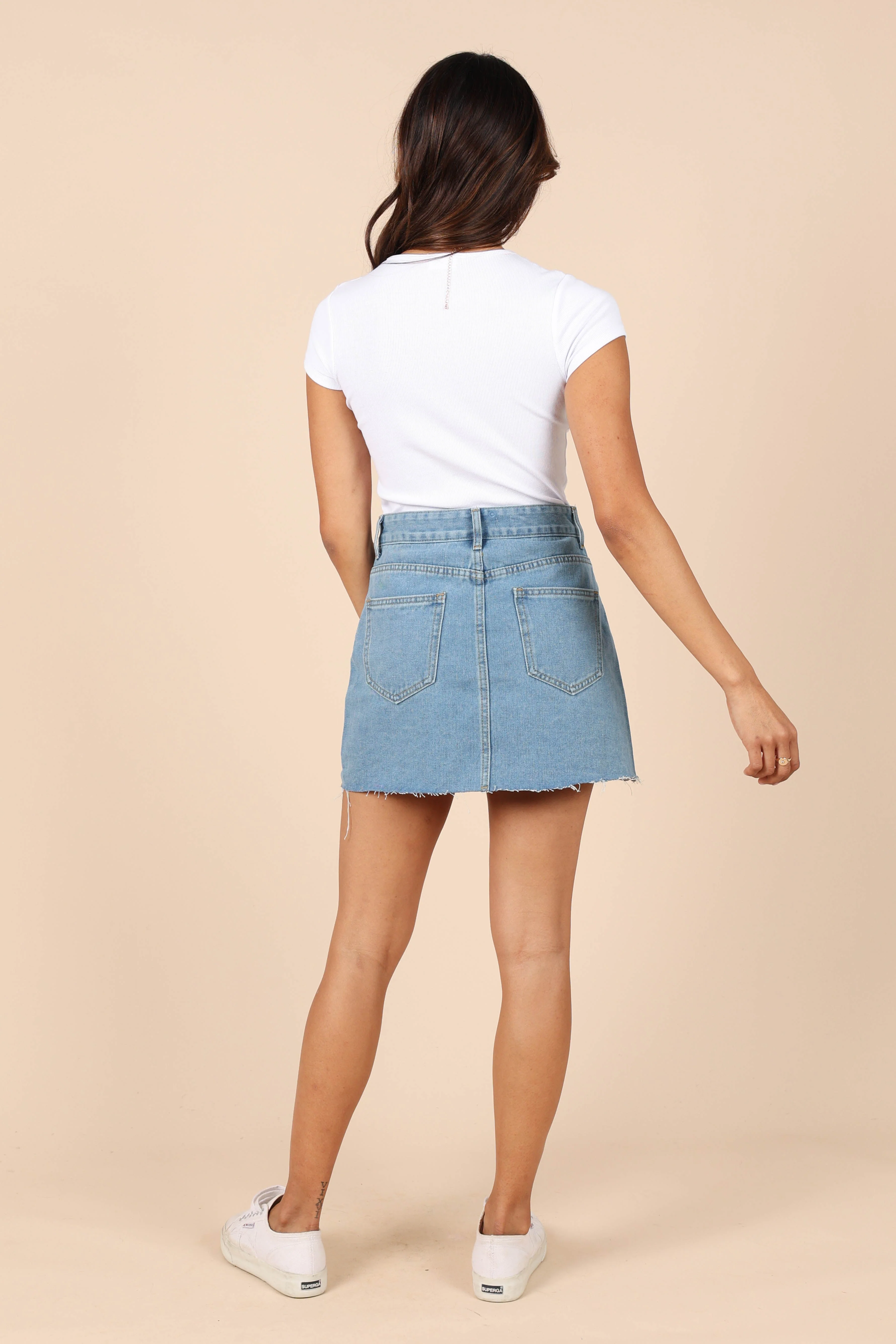 Kenny Skirt - Mid Blue Wash - Image 2