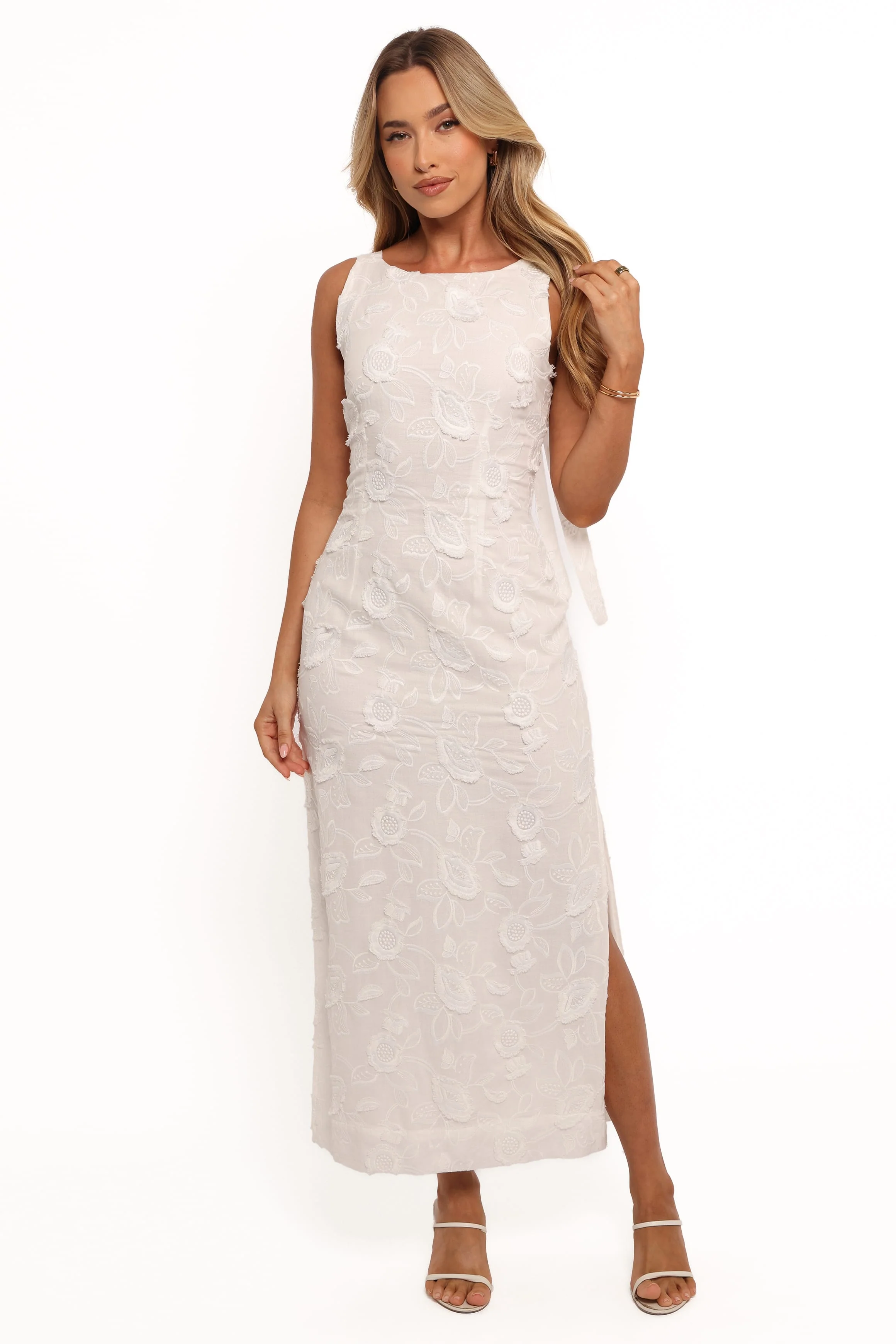 Kerry Midi Dress - White - Image 9