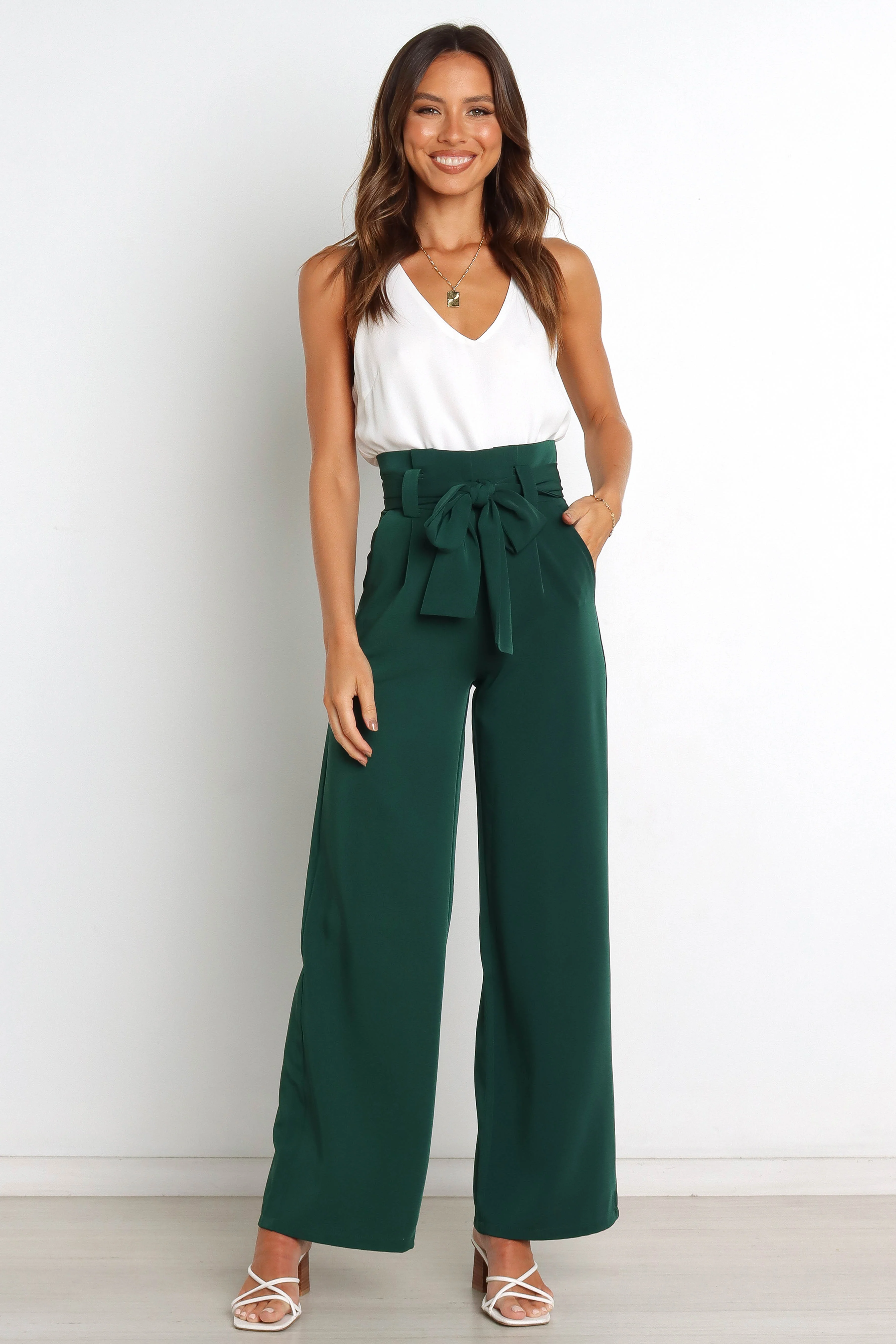Kieran Pants - Emerald Green - Image 3