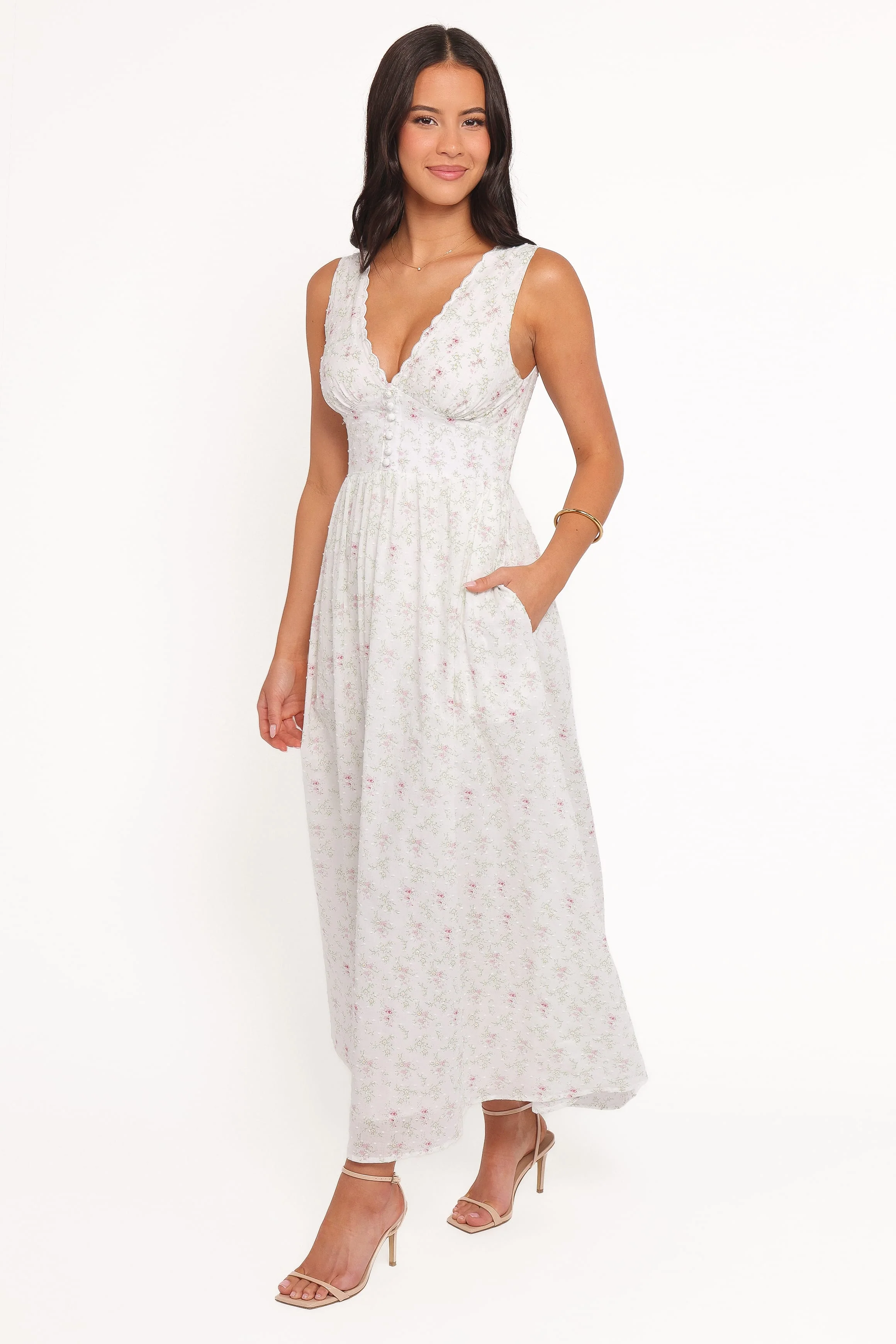 Kimlee Midi Dress - Garden Ditsy - Image 4