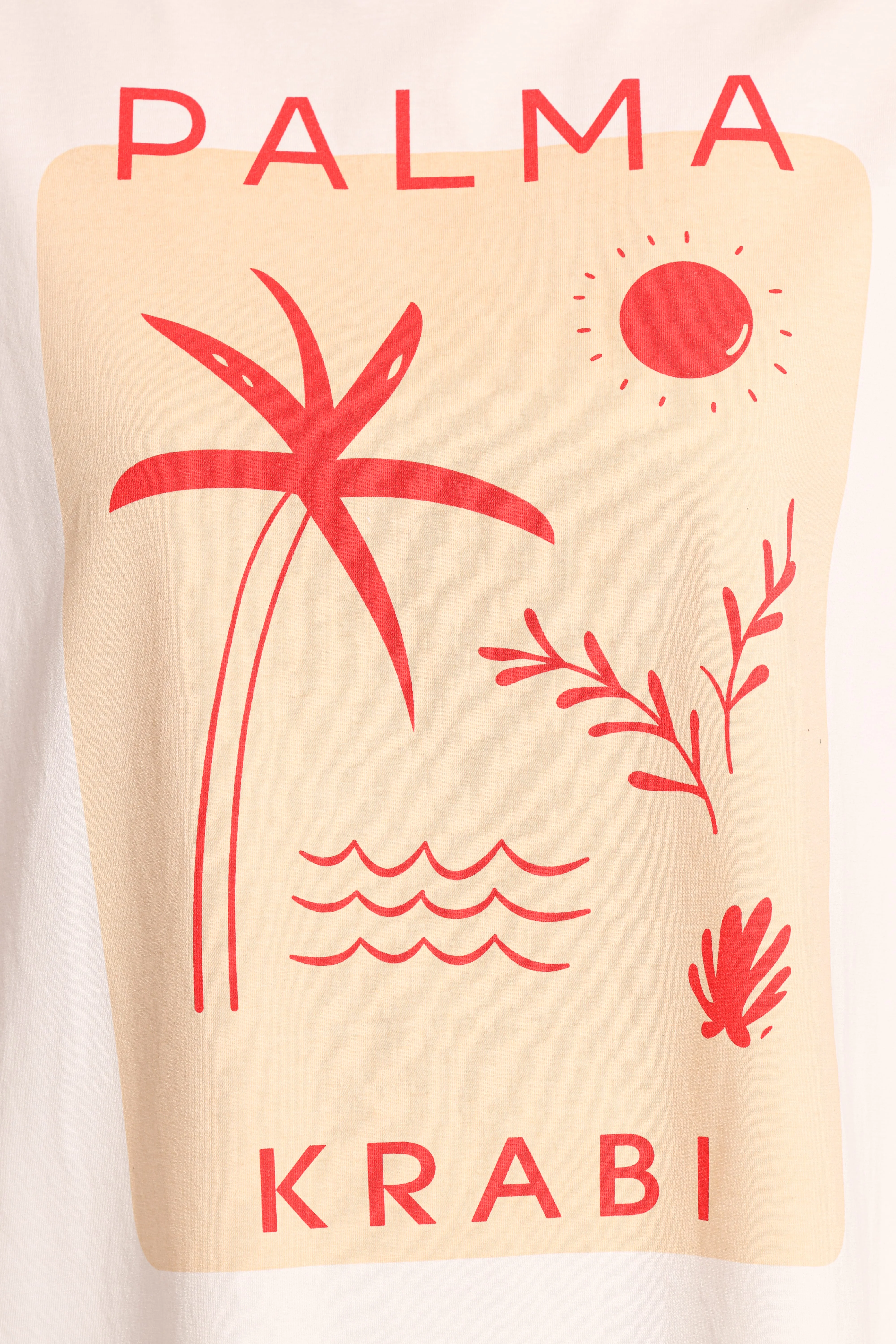 Krabi Beach Graphic Tee - White - Image 7