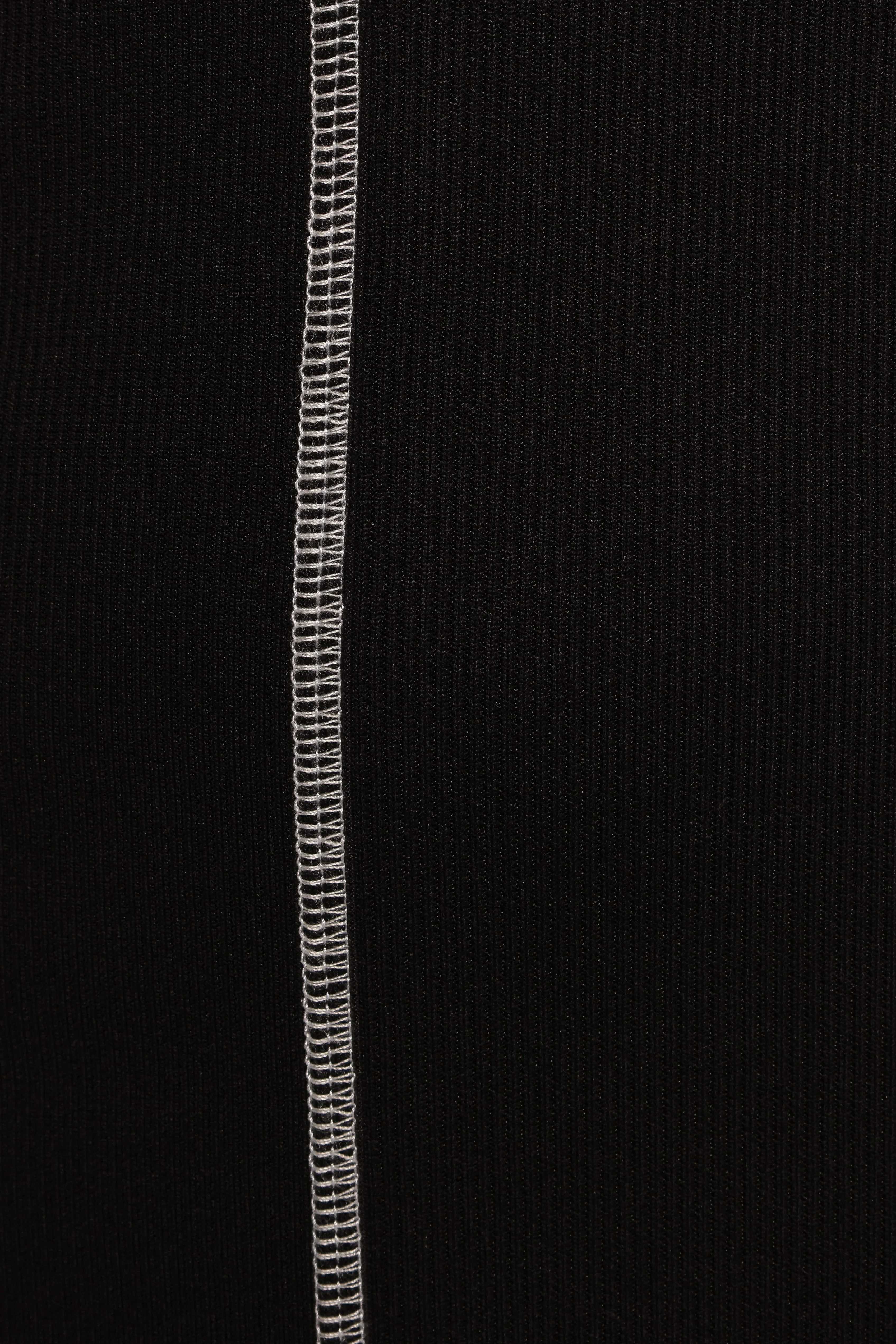 Kyrie Midi Dress - Black White - Image 6