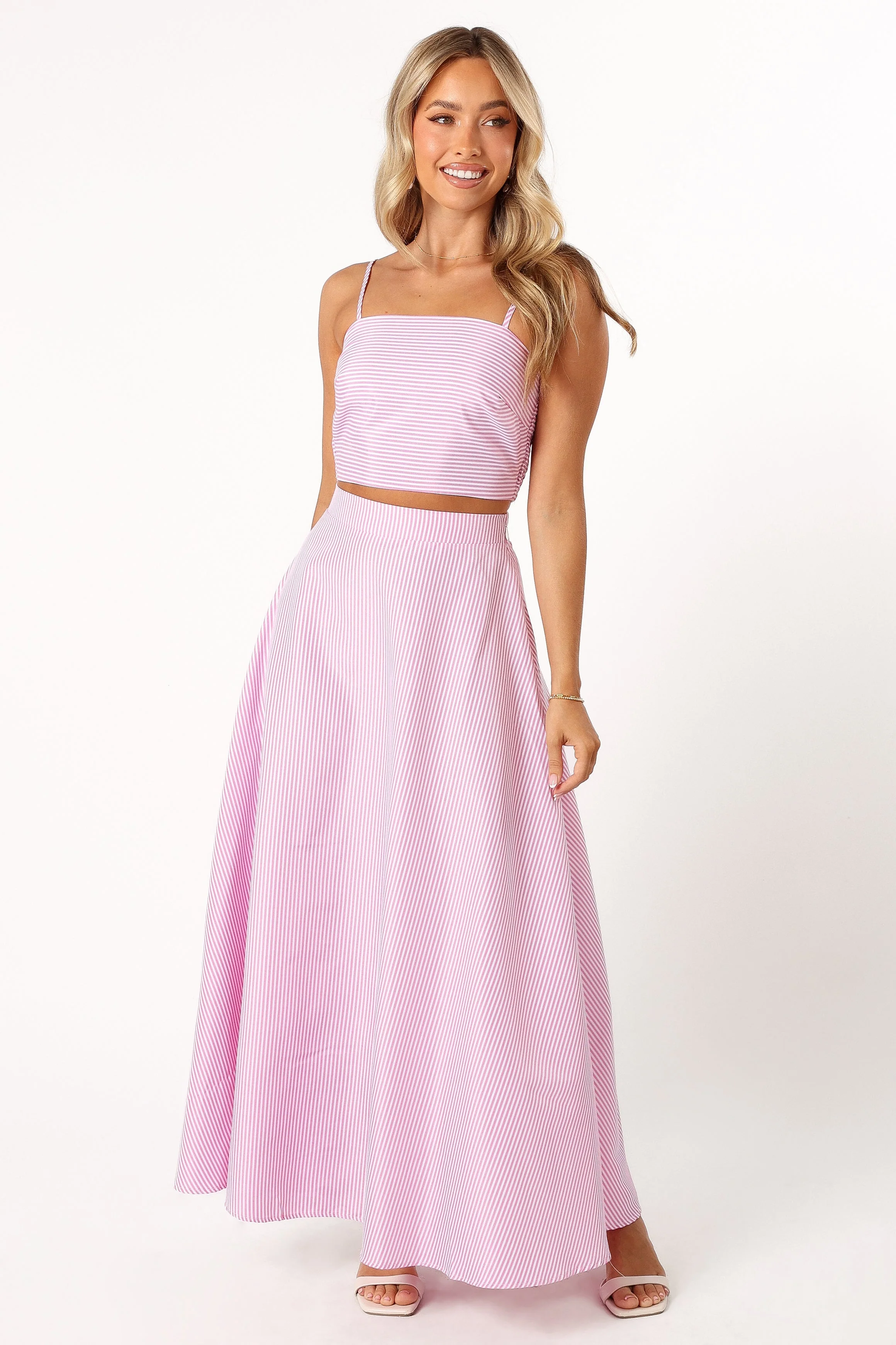 Lala Two Piece Set - Pink Stripe - Image 3