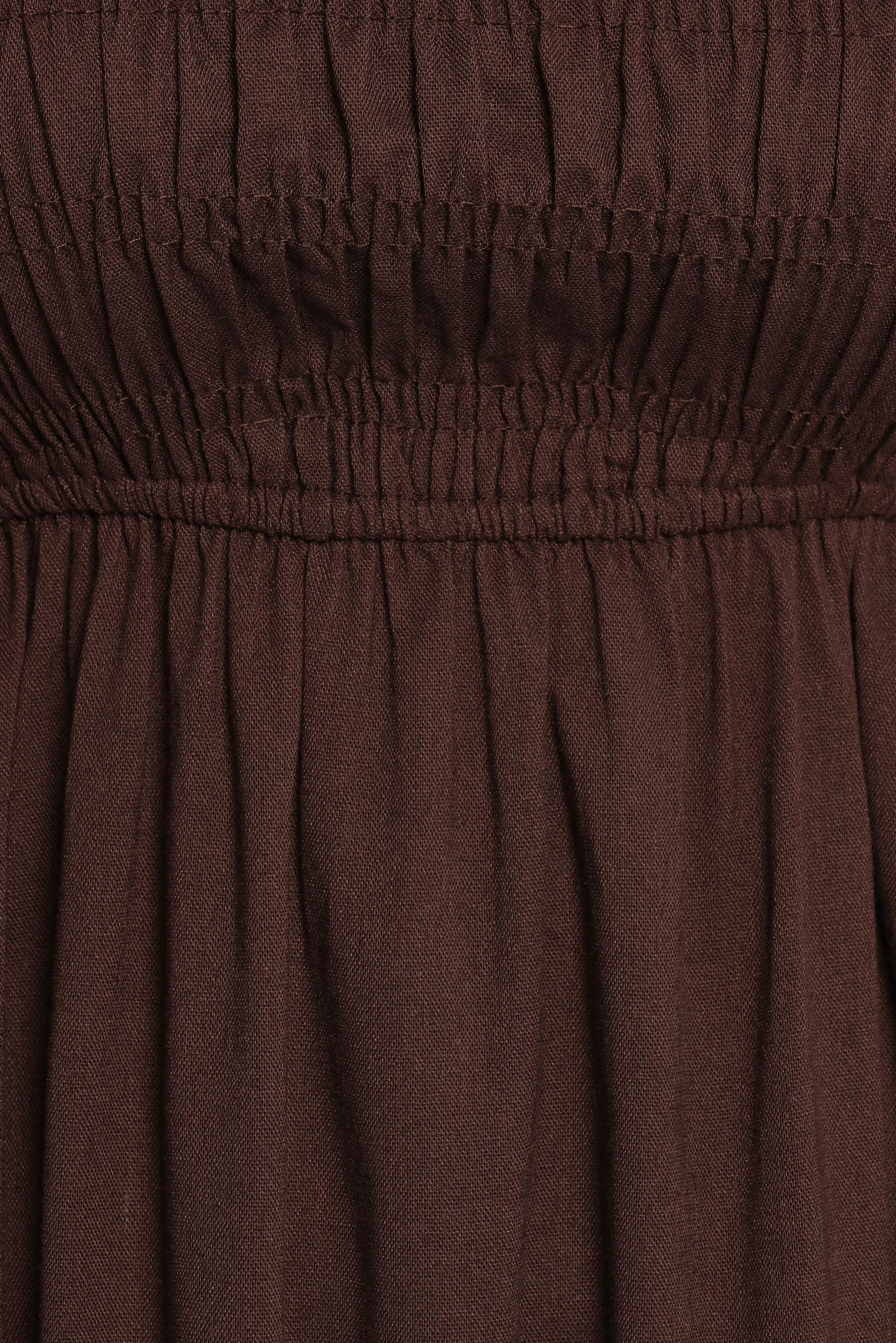 Lanna Maxi Dress - Chocolate - Image 8