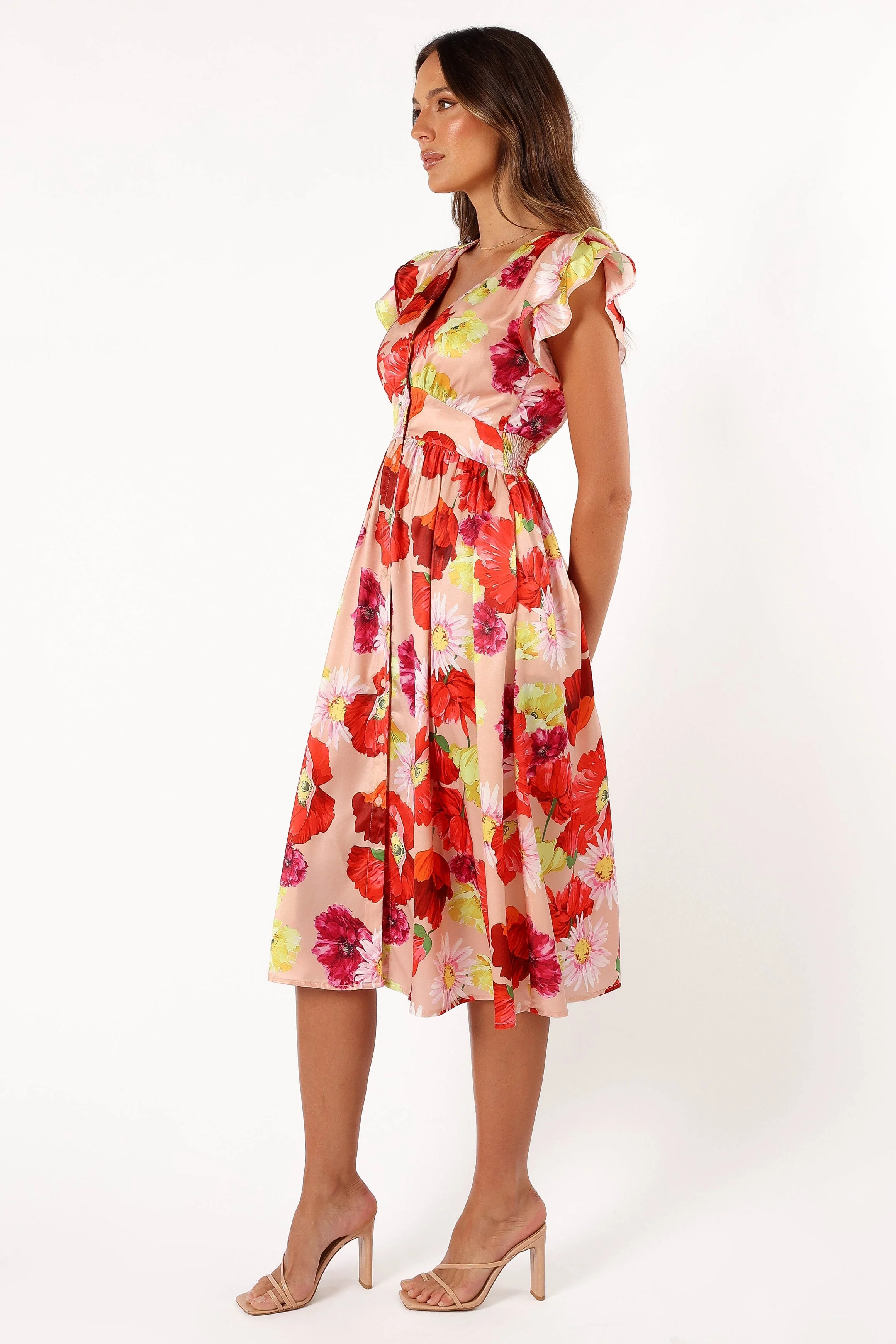 Larkspur Midi Dress - Floral - Image 3