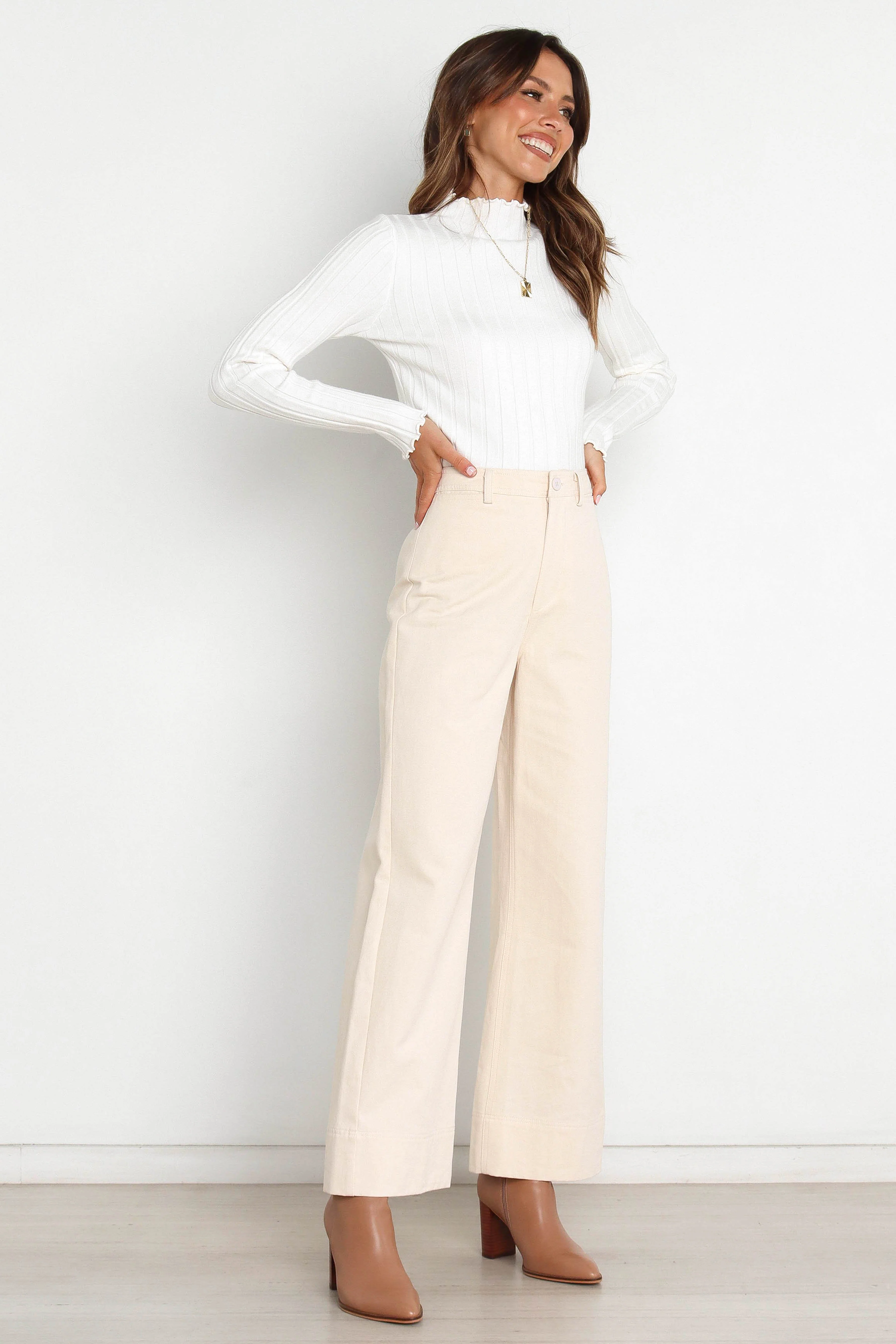 Lawrence Pant - Beige - Image 4