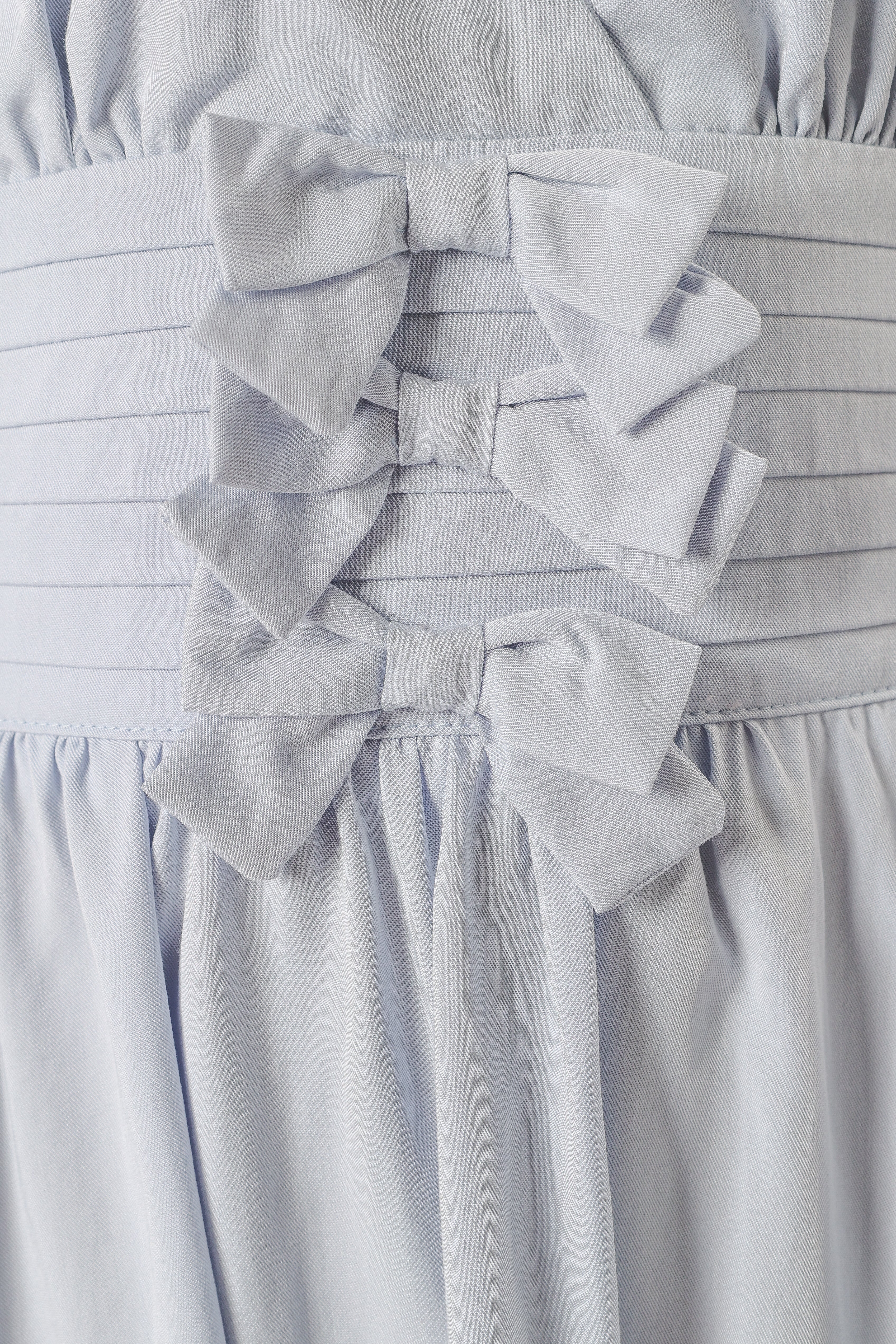 Leigh Halterneck Mini Dress - Light Blue - Image 10