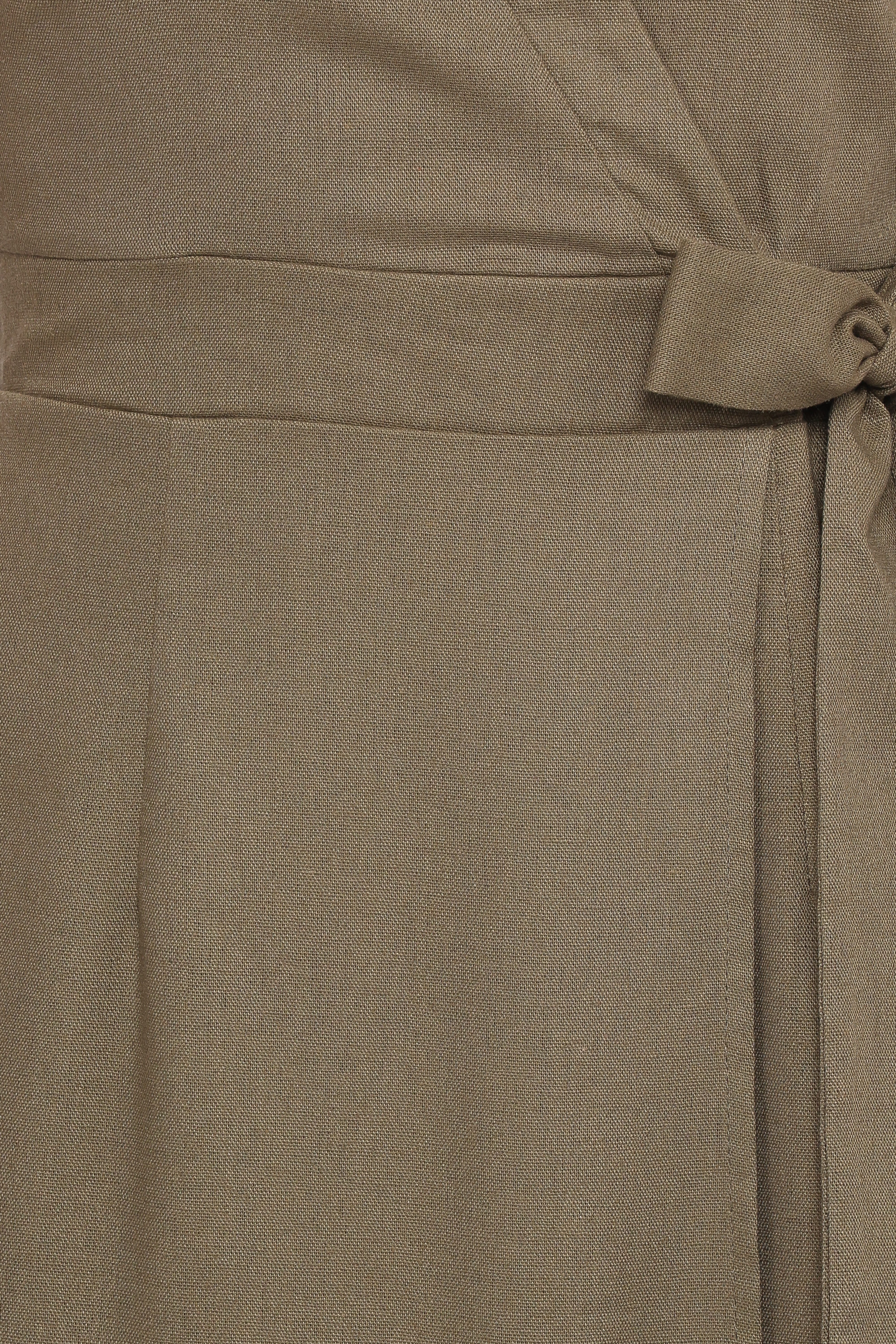 Leontine Midi Dress - Olive - Image 6