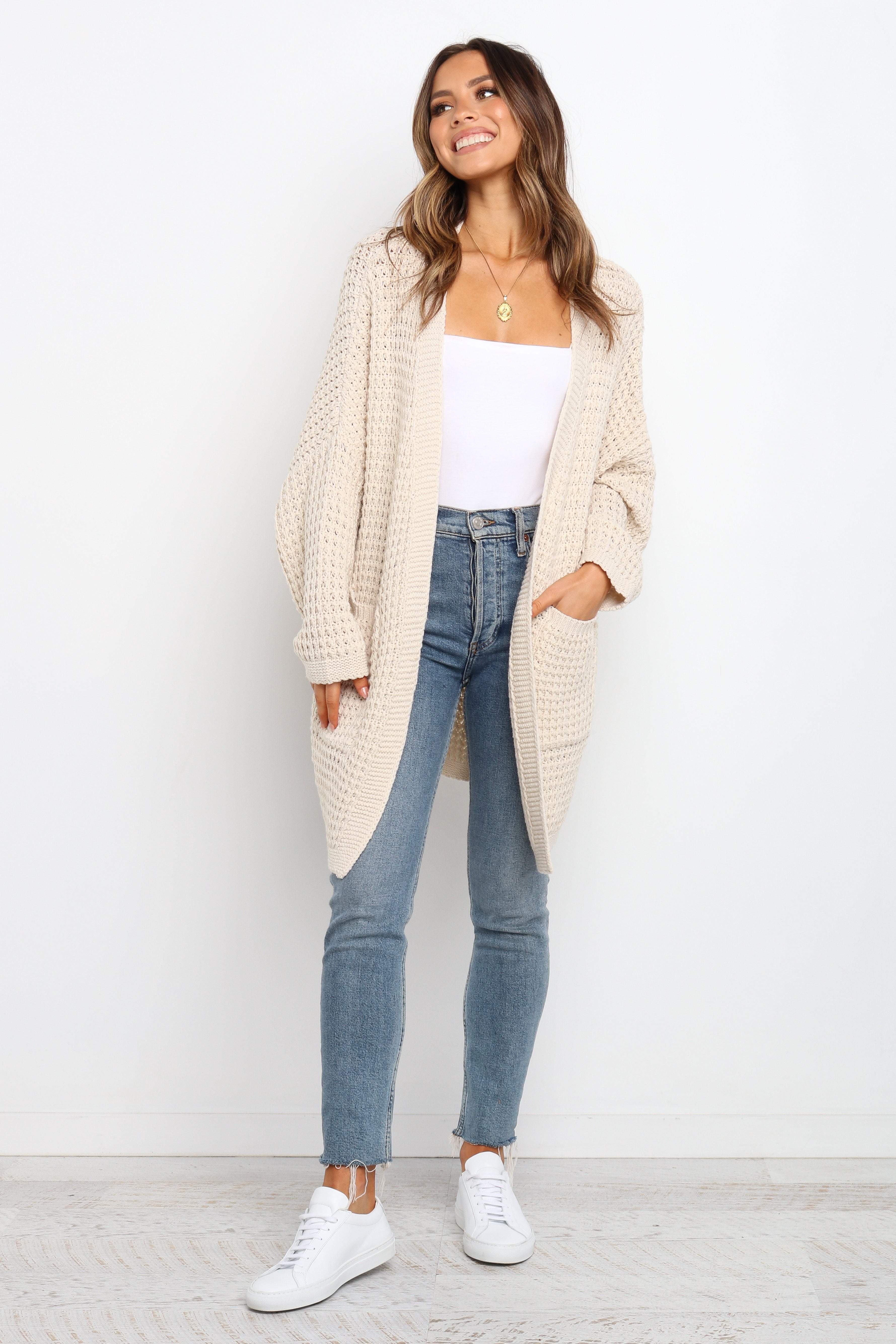 Leyonie Cardigan - Cream - Image 3