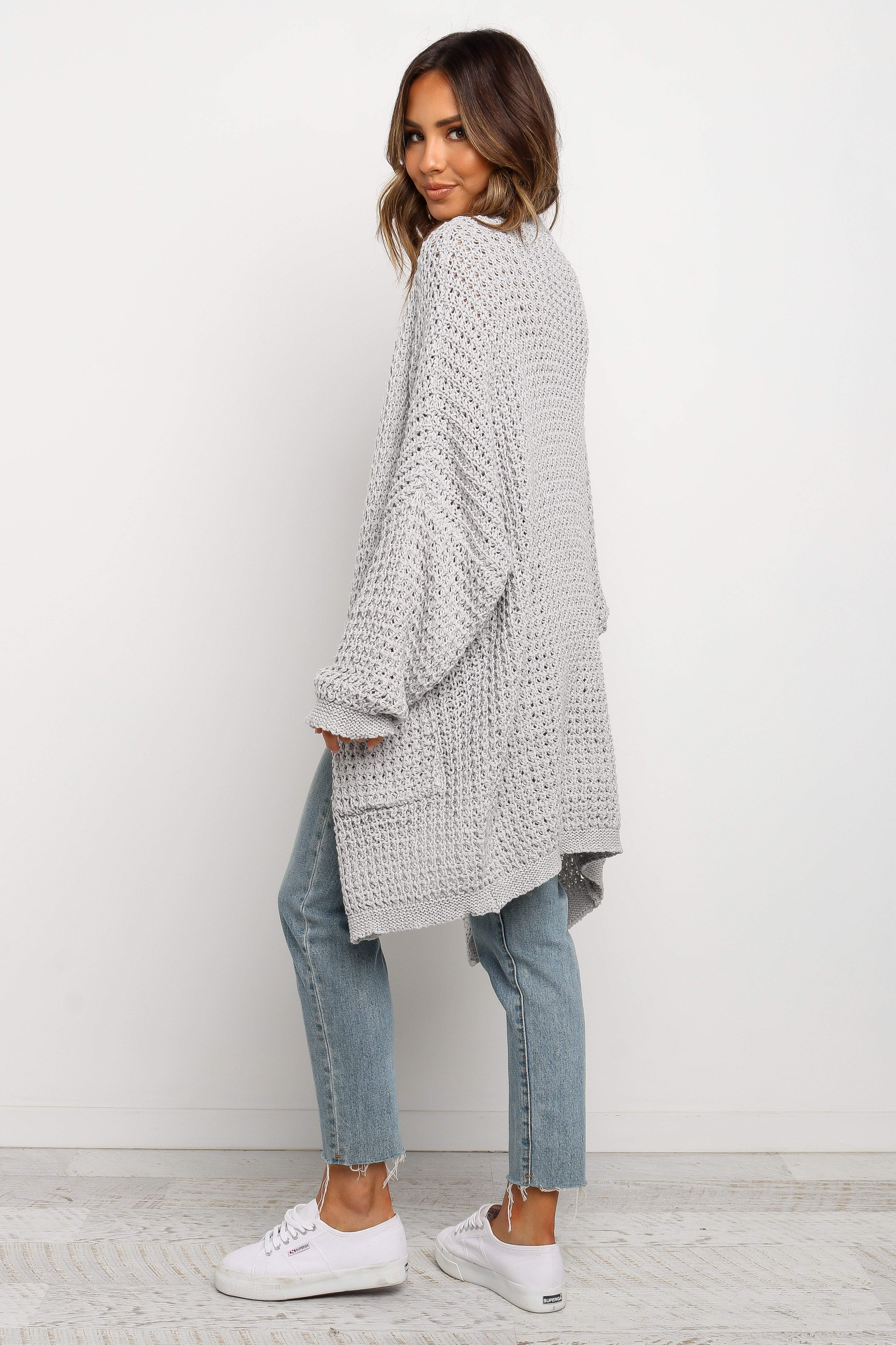 Leyonie Cardigan - Grey - Image 7