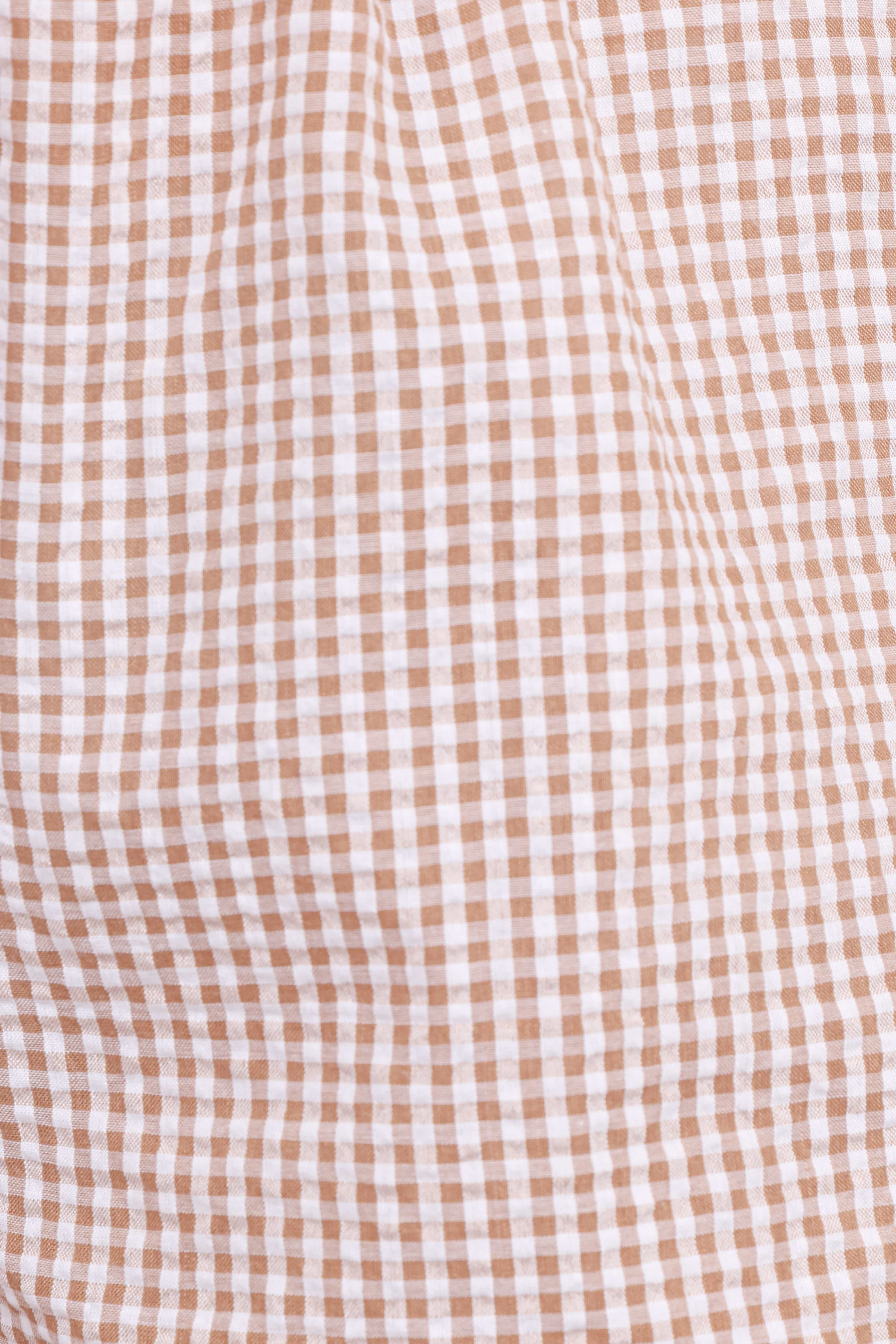 Libby Shorts - Brown Gingham - Image 6