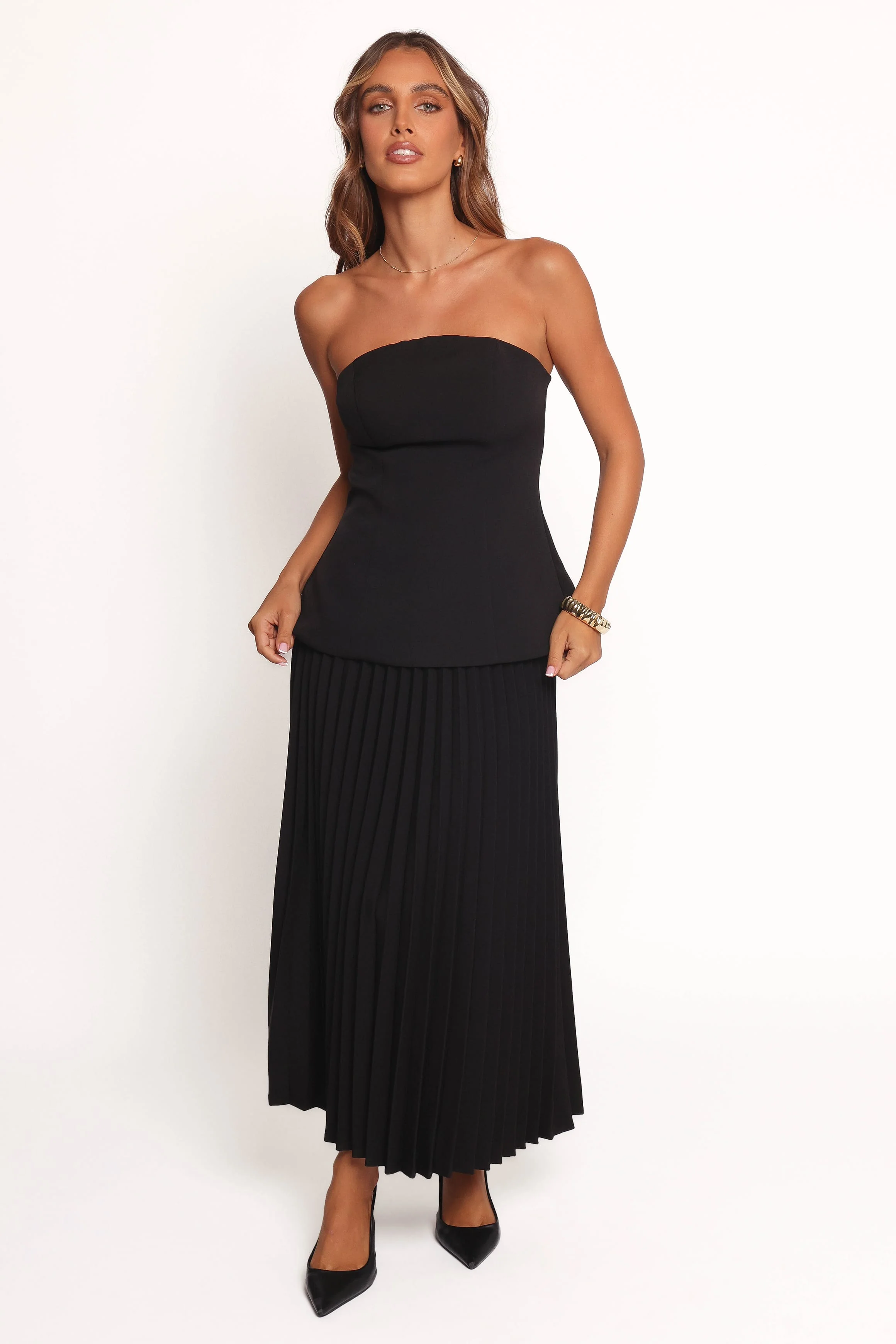 Liliana Strapless Top - Black - Image 5
