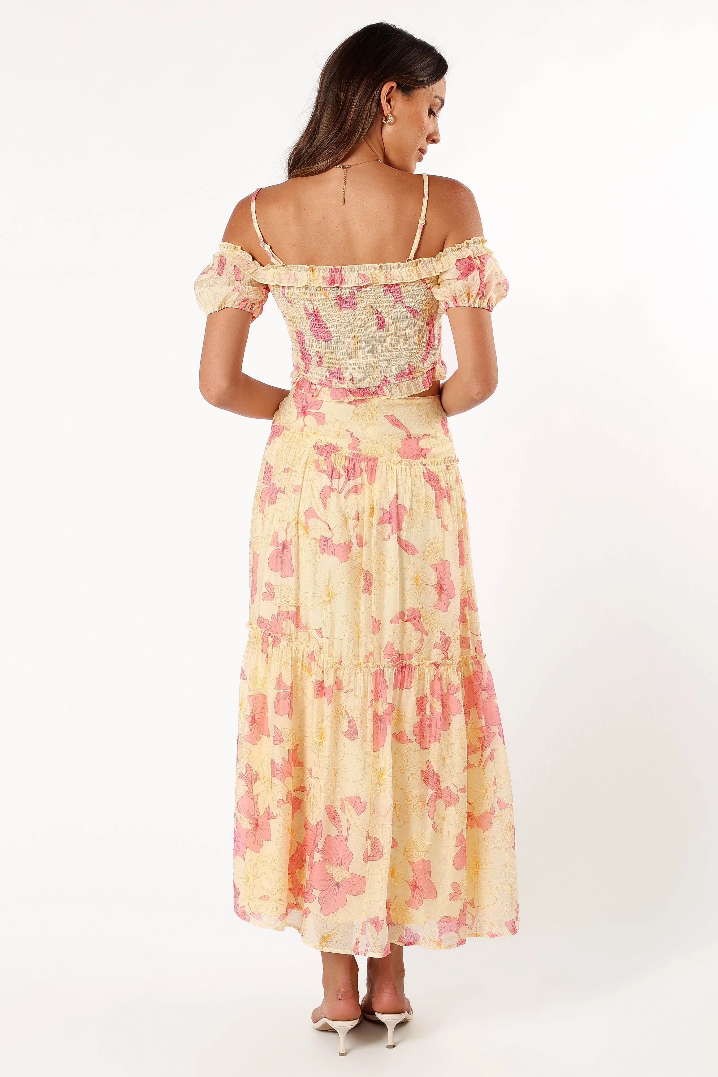 Lily Two Piece Set - Yellow Pink - Image 7