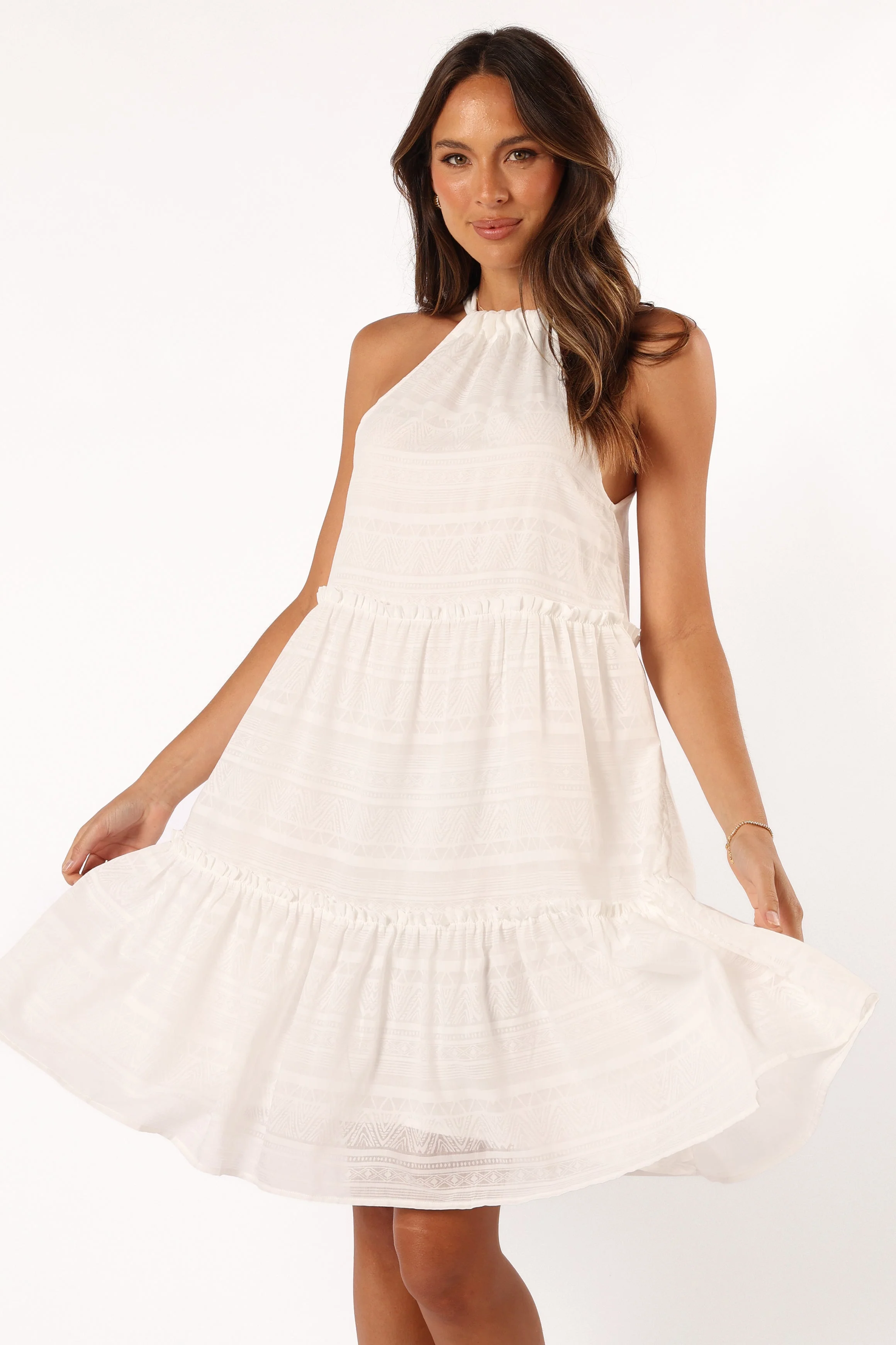 Linde Dress - White - Image 6