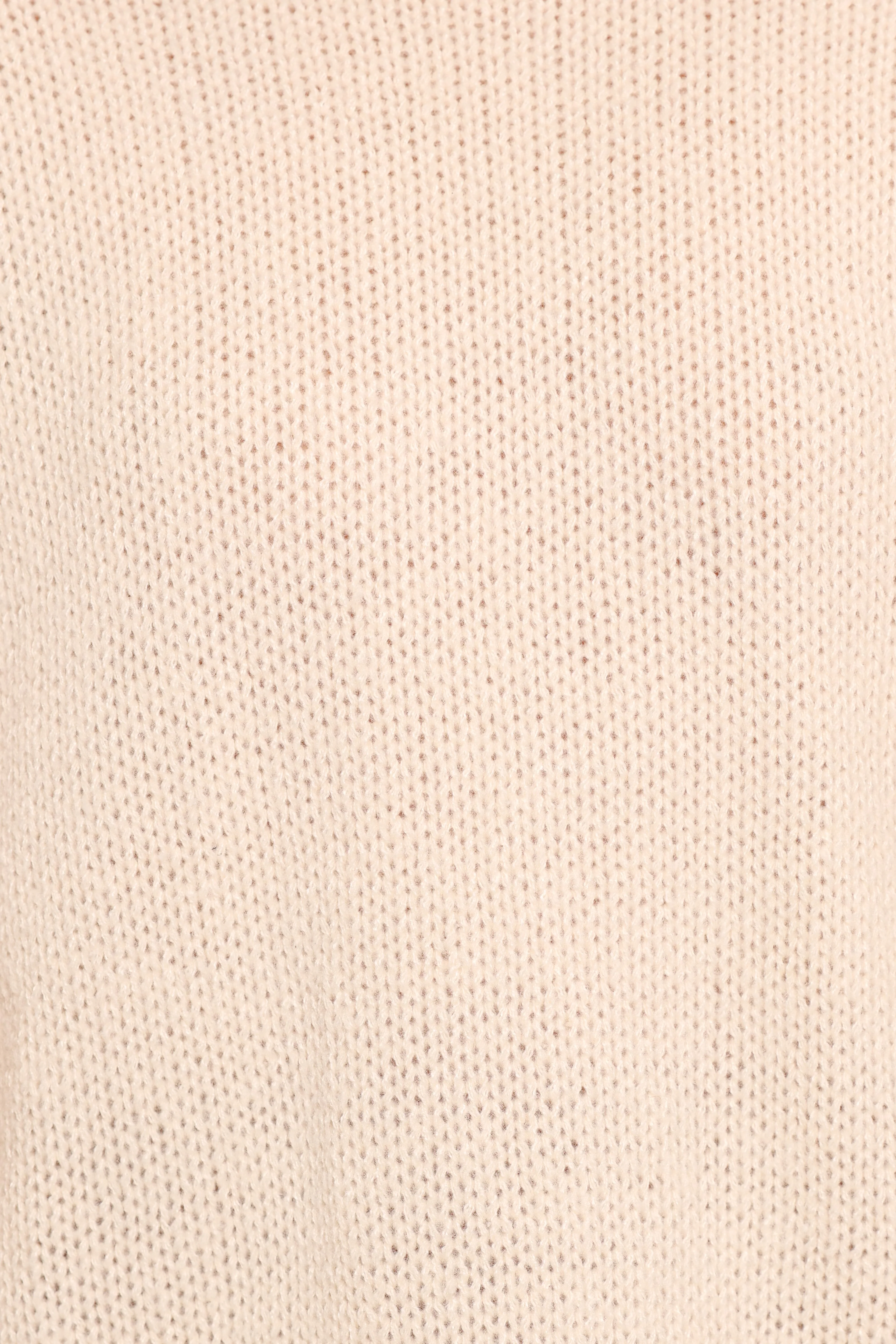 Lover Tie Sleeve Knit Sweater - Ivory - Image 7