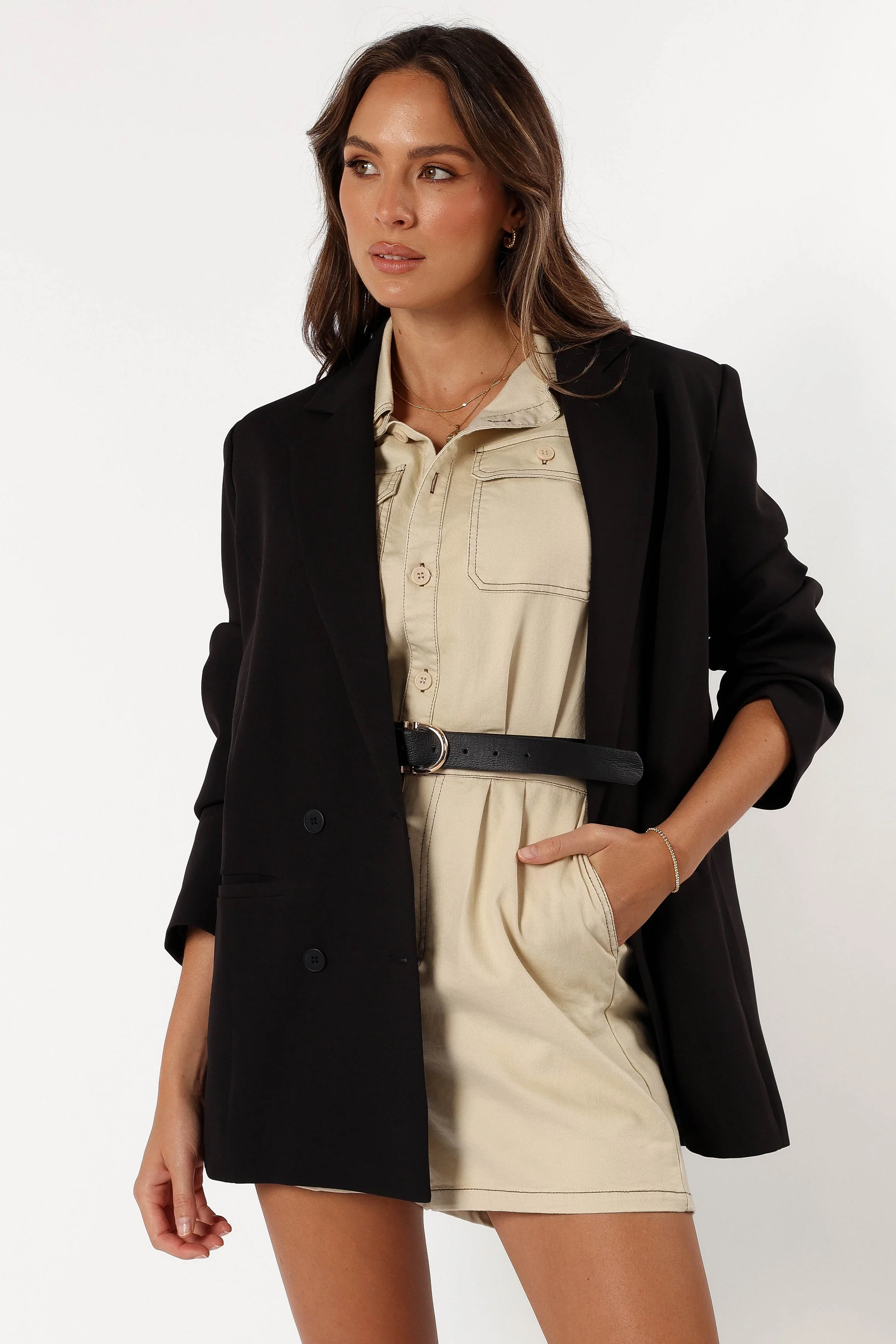 Lynn Playsuit - Beige - Image 7