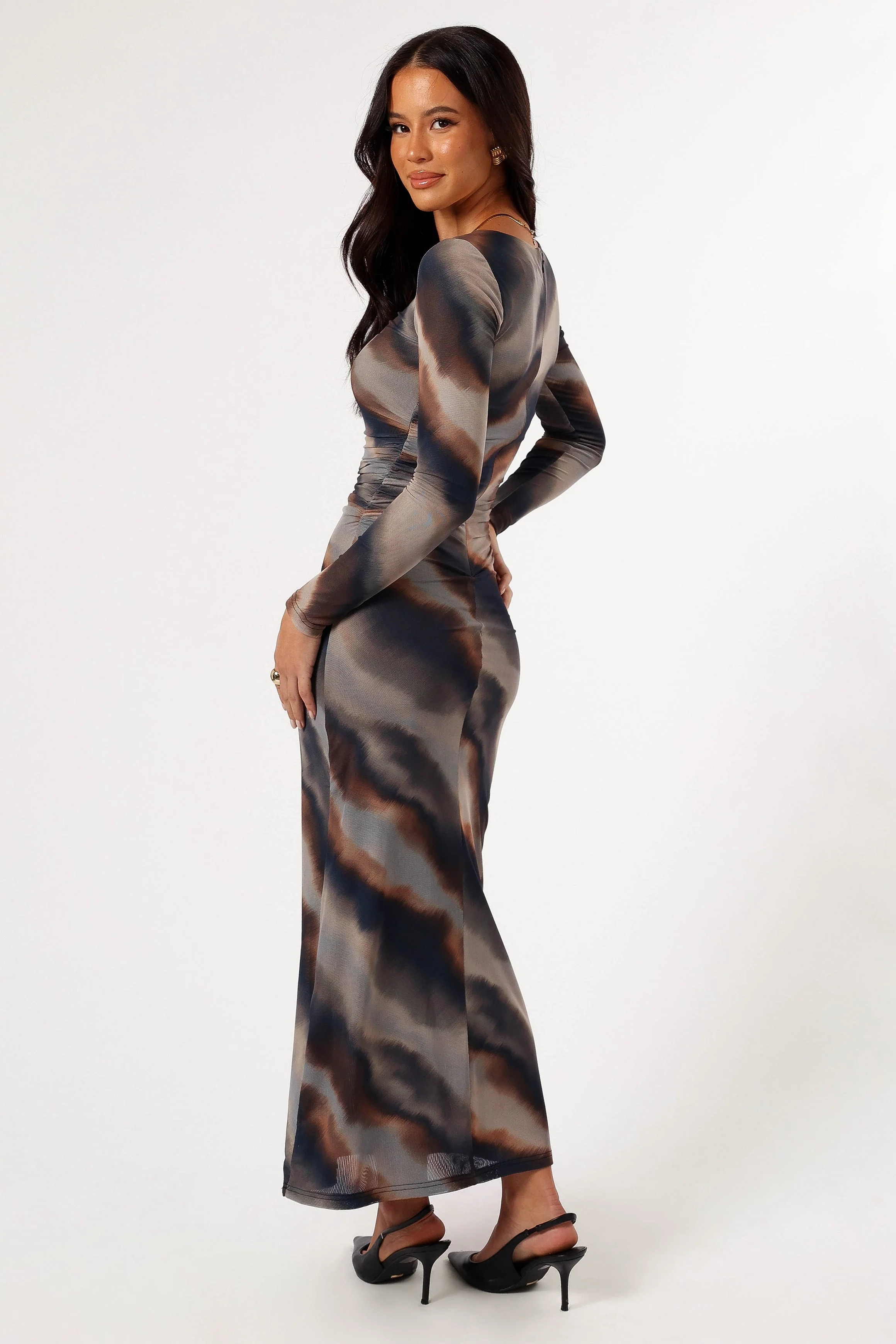 Macey Maxi Dress - Dusk Print - Image 5