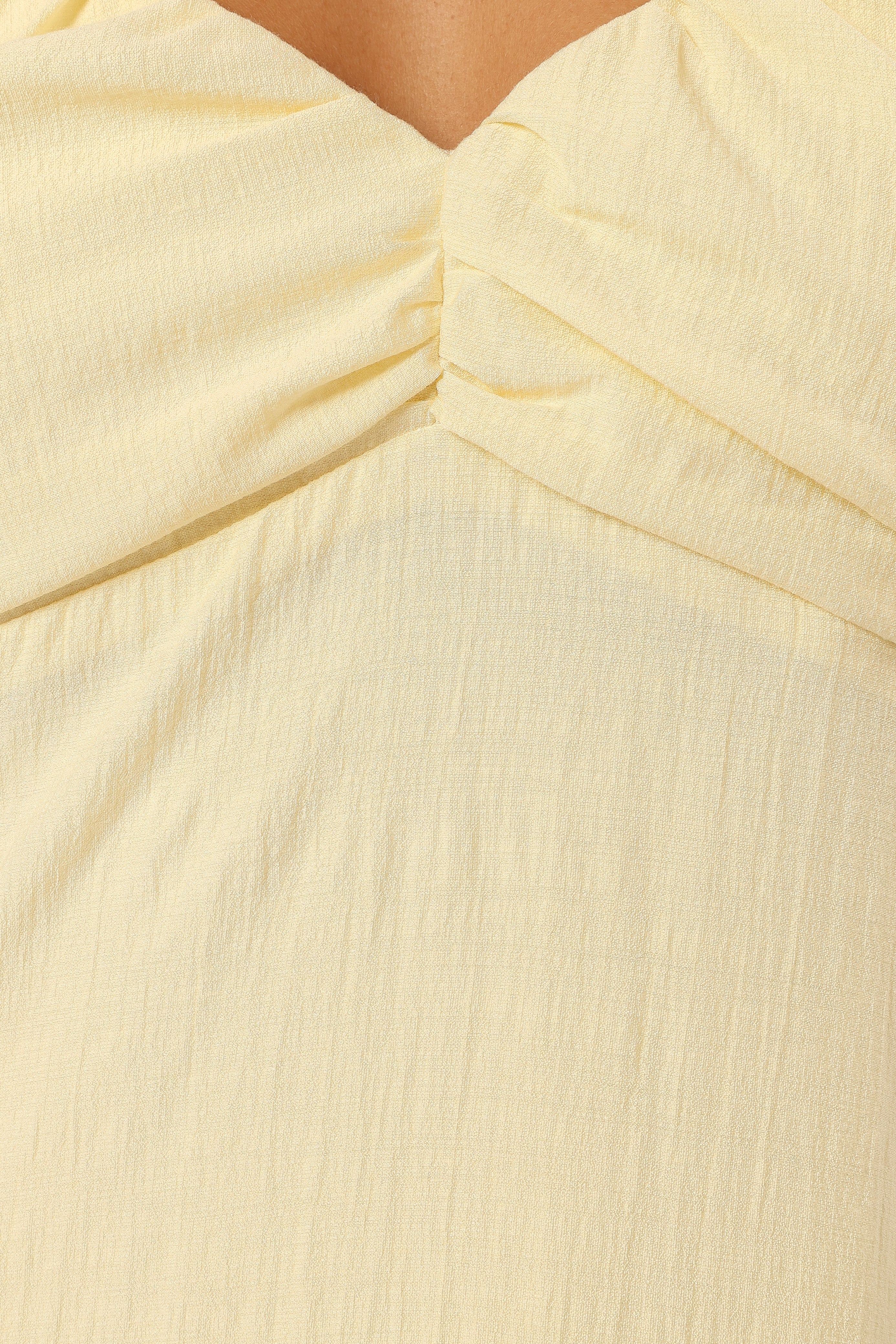 Maddie Maxi Dress - Butter Yellow - Image 9
