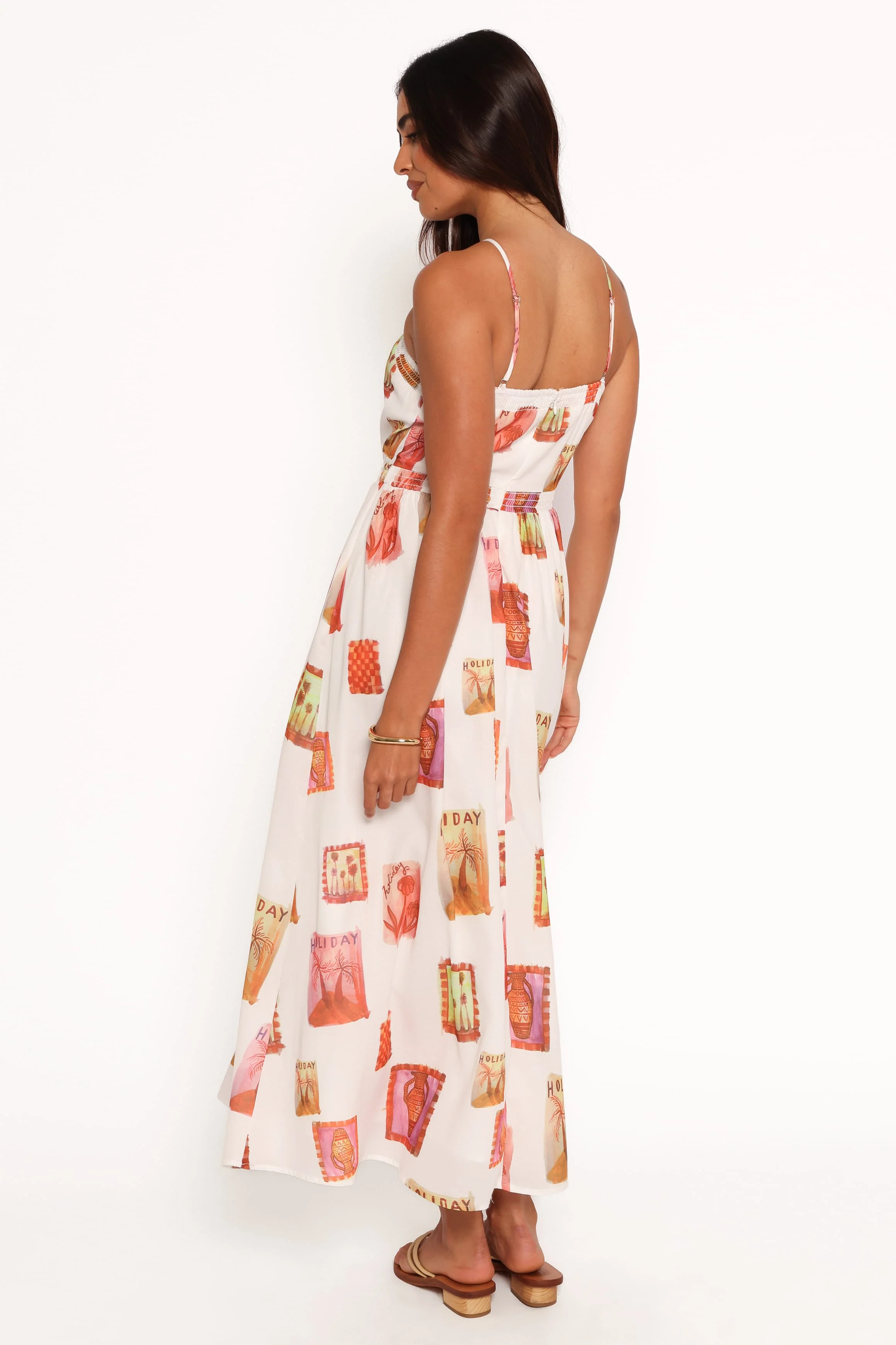 Madi Maxi Dress - White Multi - Image 6