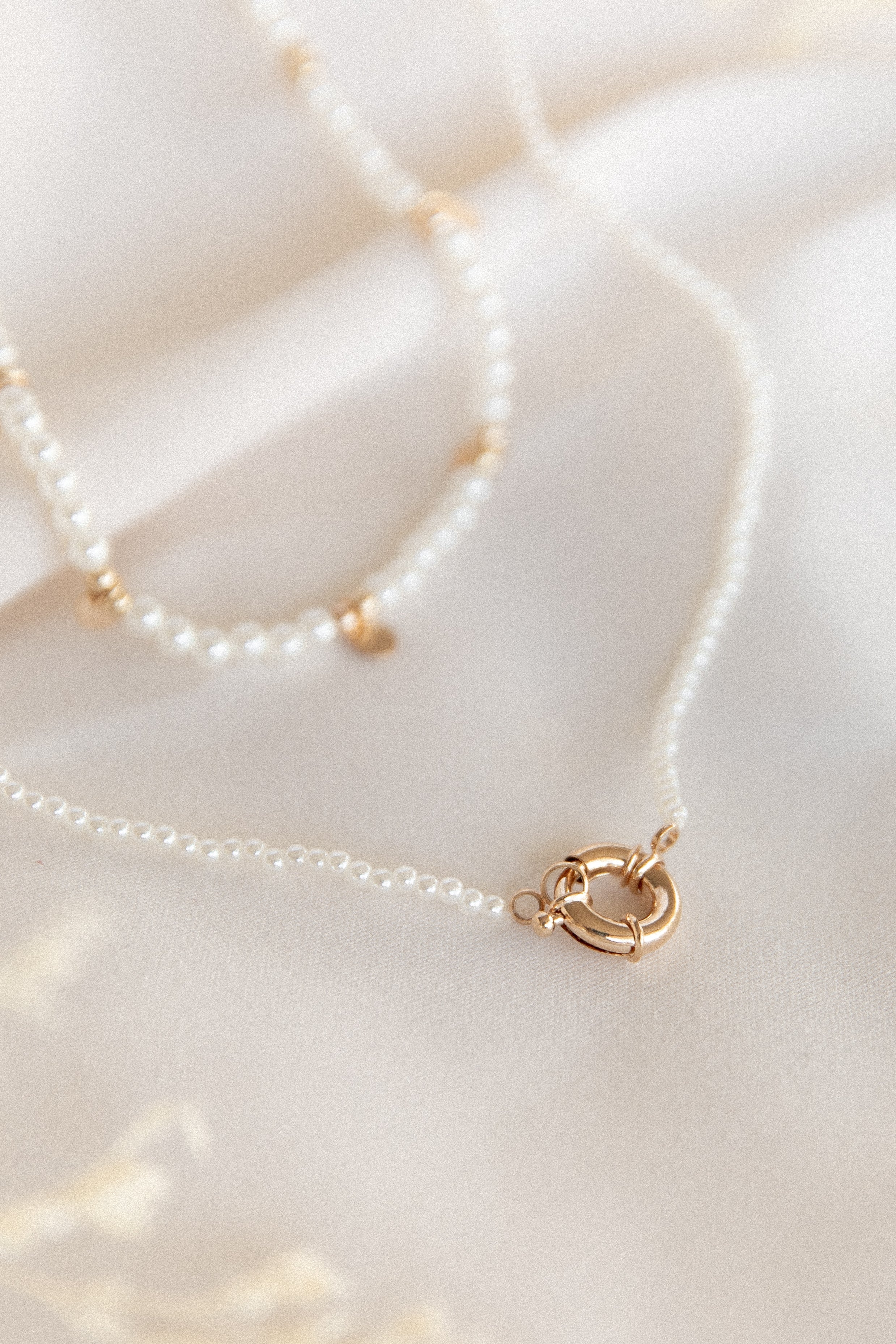 Mae Necklace - Pearl - Image 2