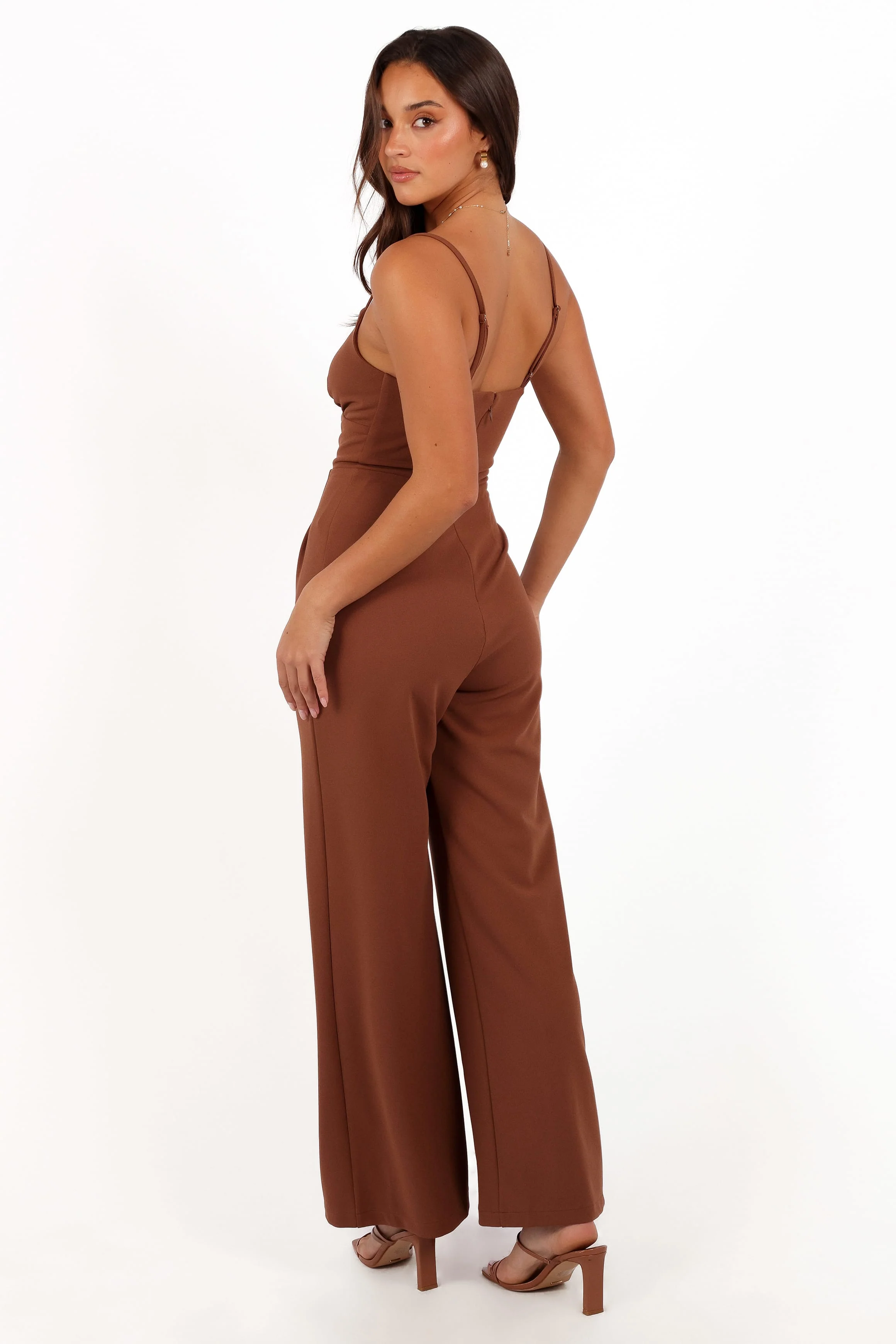 Maelle Jumpsuit - Banksia Brown - Image 3