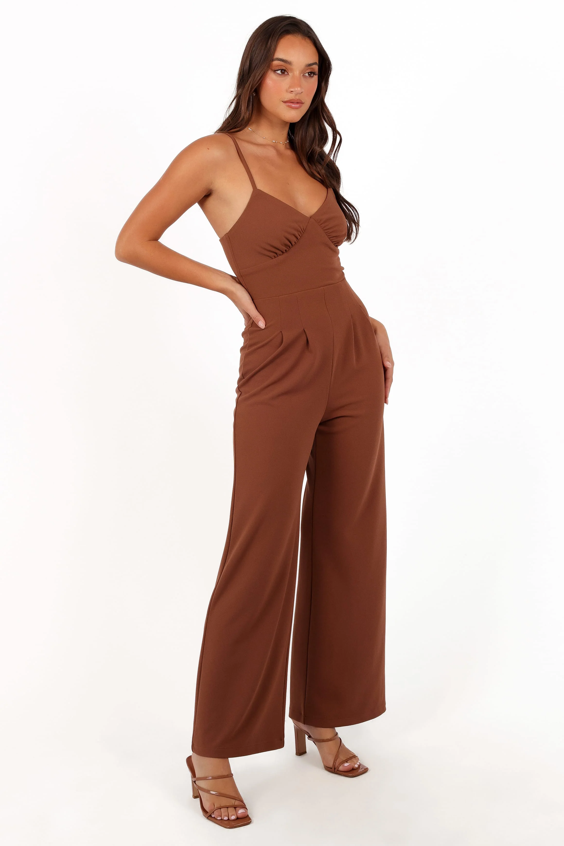 Maelle Jumpsuit - Banksia Brown - Image 4