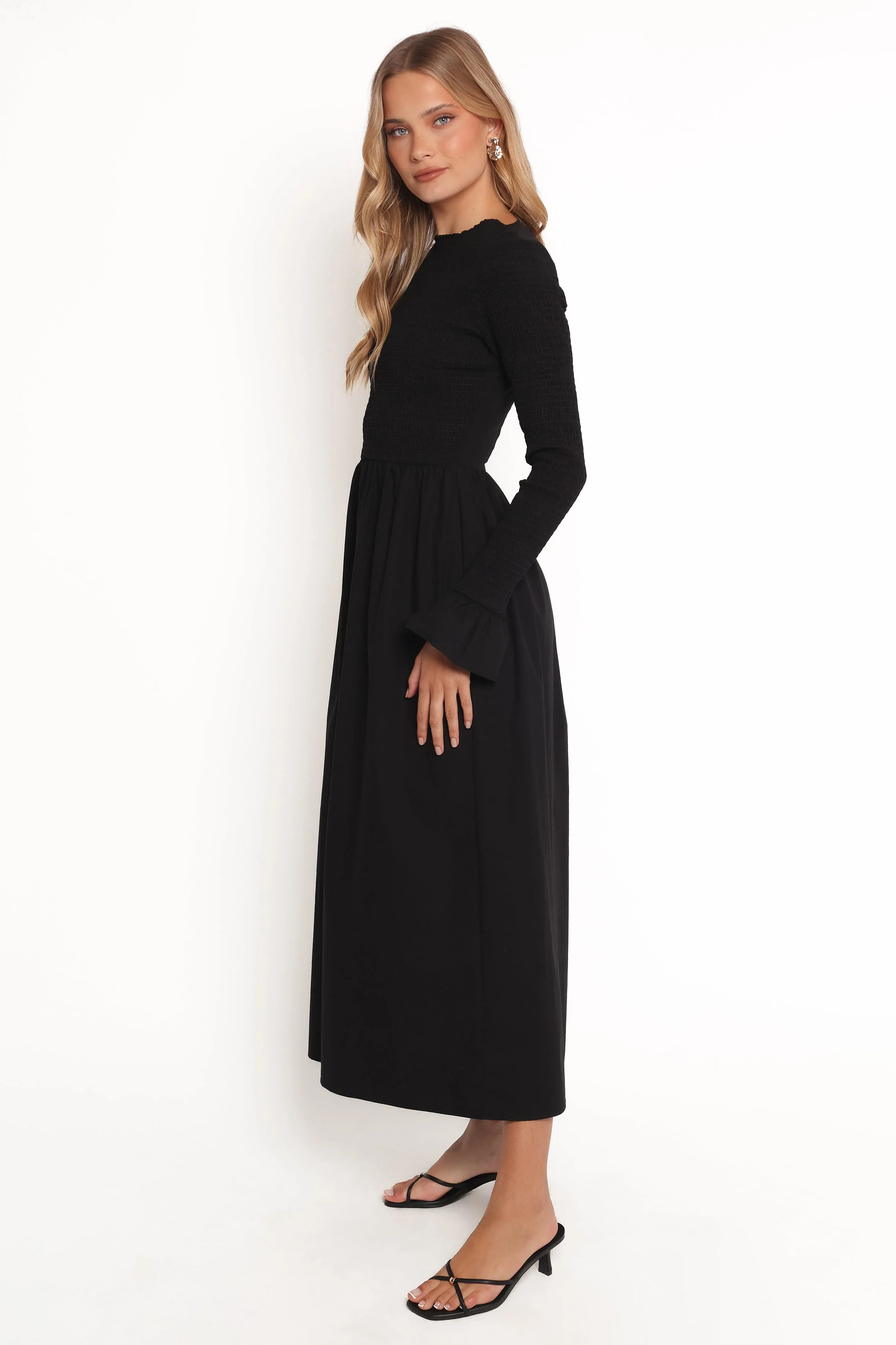 Mairead Maxi Dress - Black - Image 3