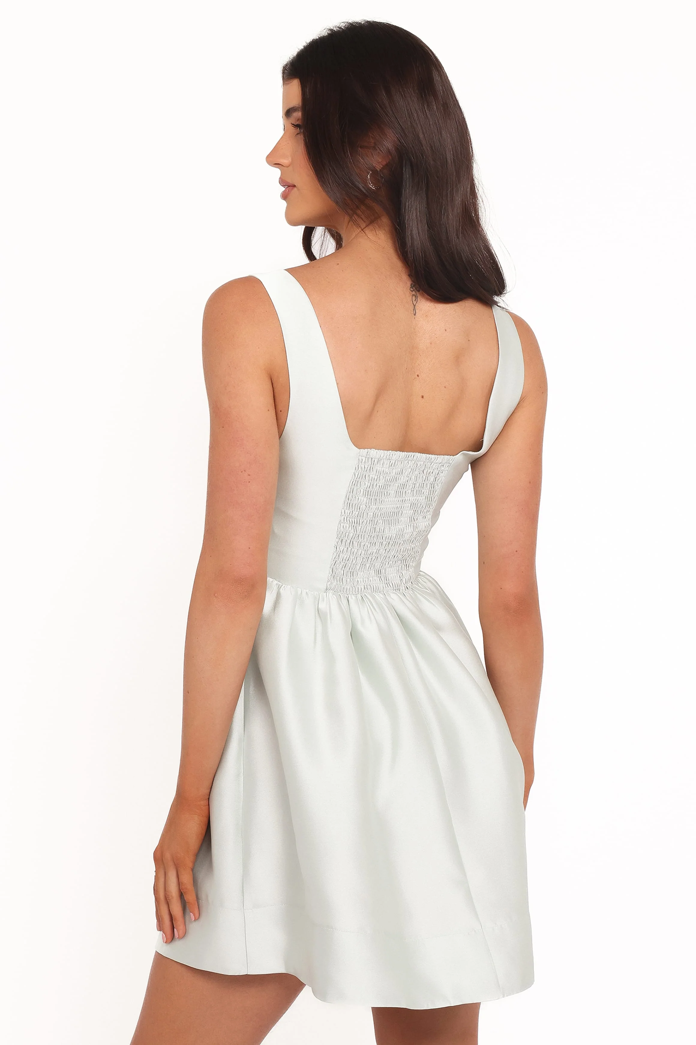 Marcelline Mini Dress - Mint Green - Image 5
