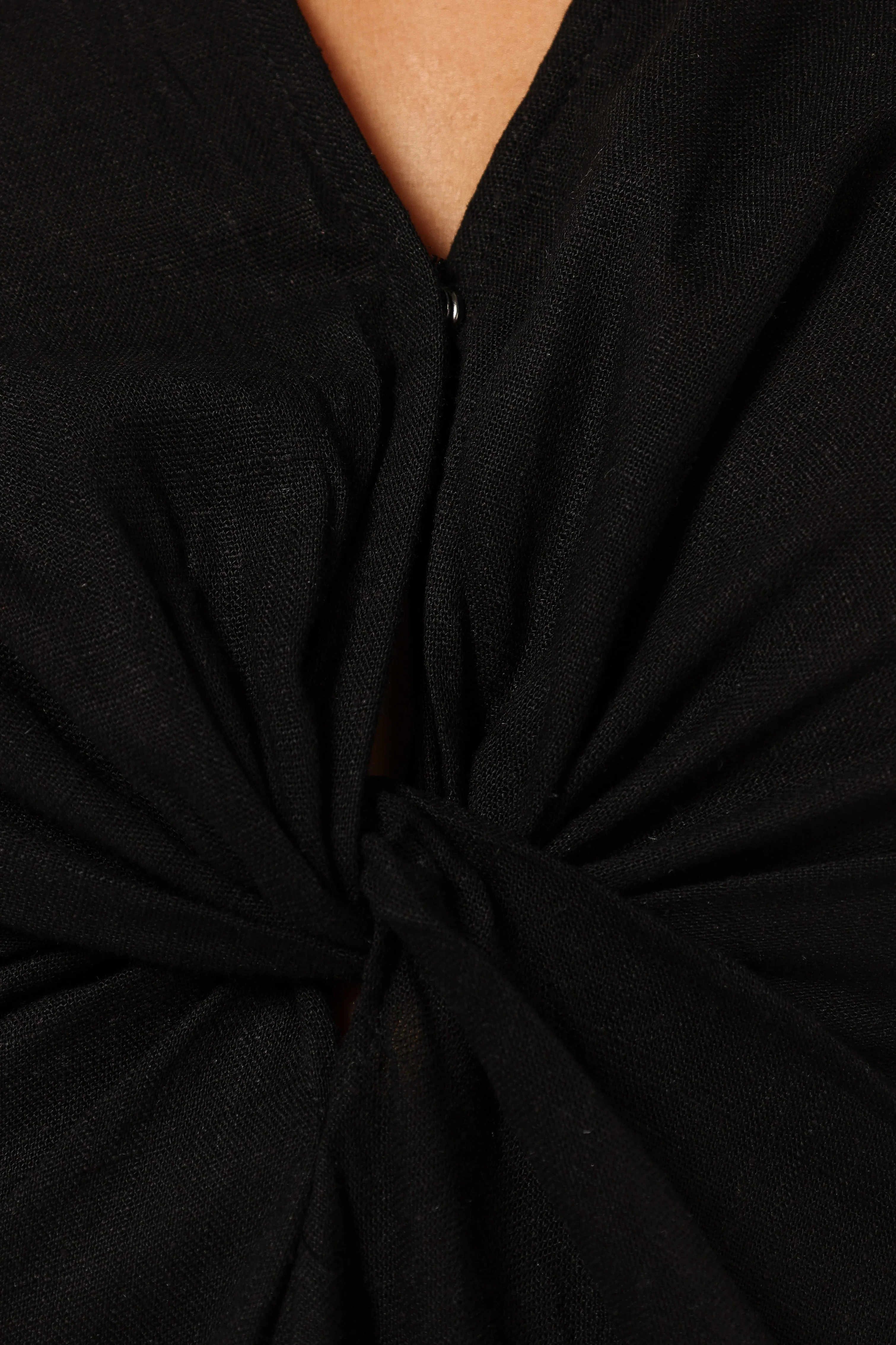 Matilda Midi Dress - Black - Image 9